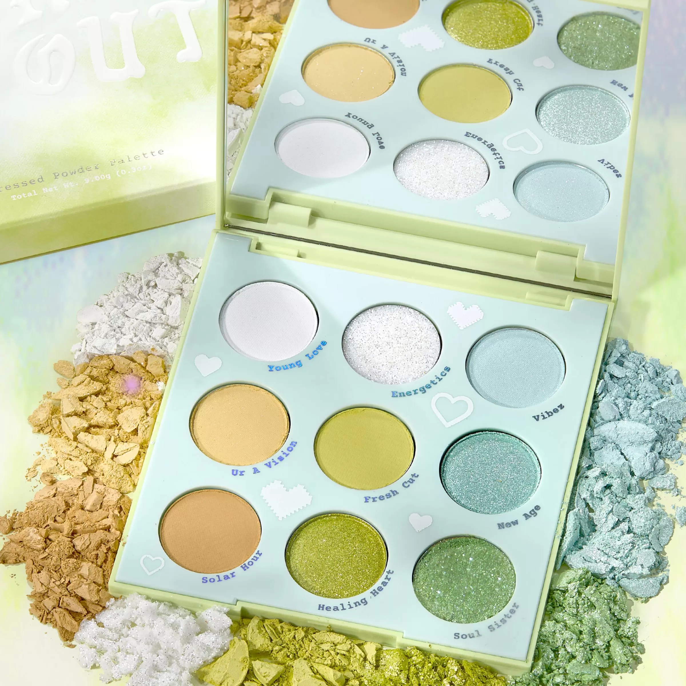 ColourPop Colorful Palettes*Aura & Out Bright Earth-Tone Palette