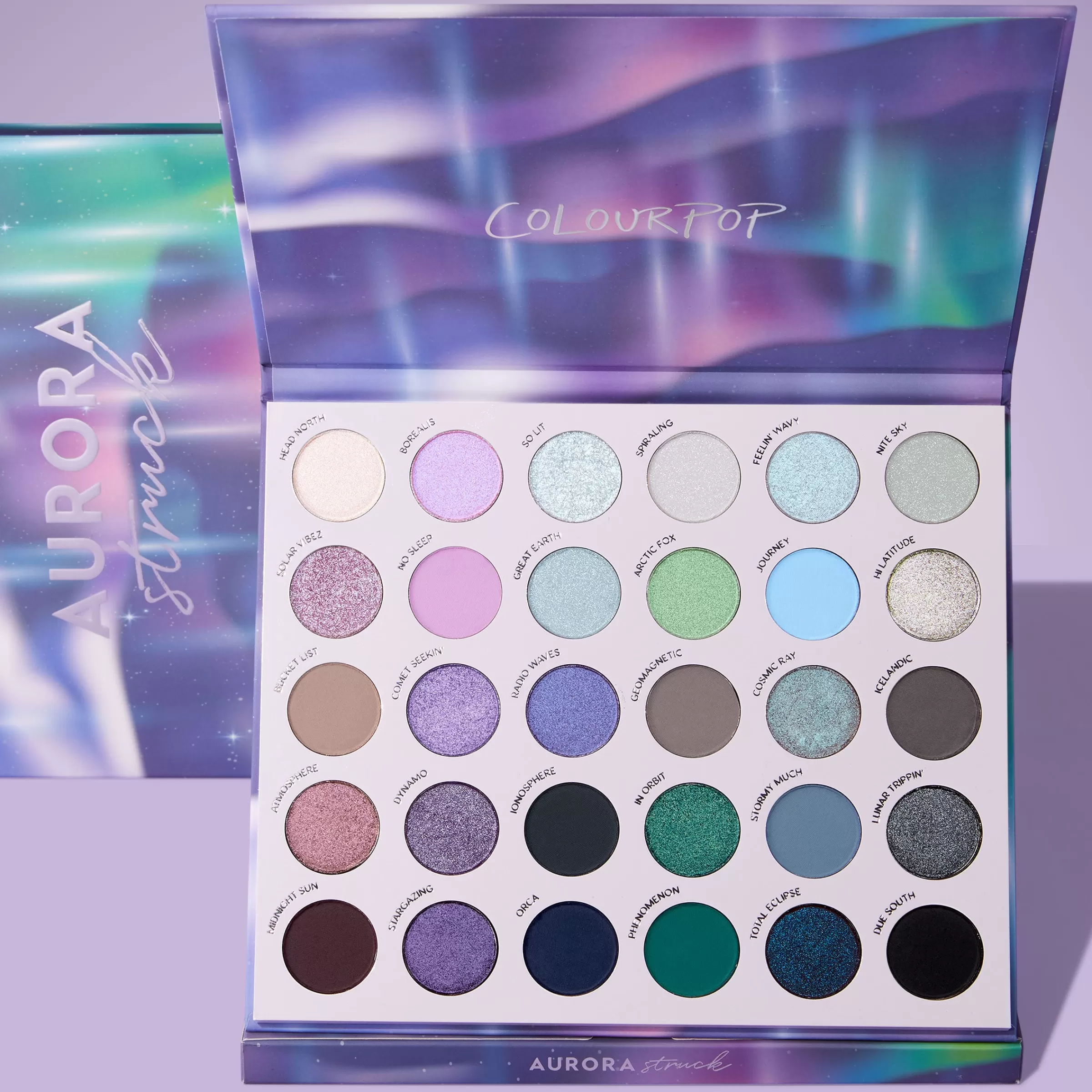 ColourPop Colorful Palettes*Aurora Struck Cool-Tone Powder Palette