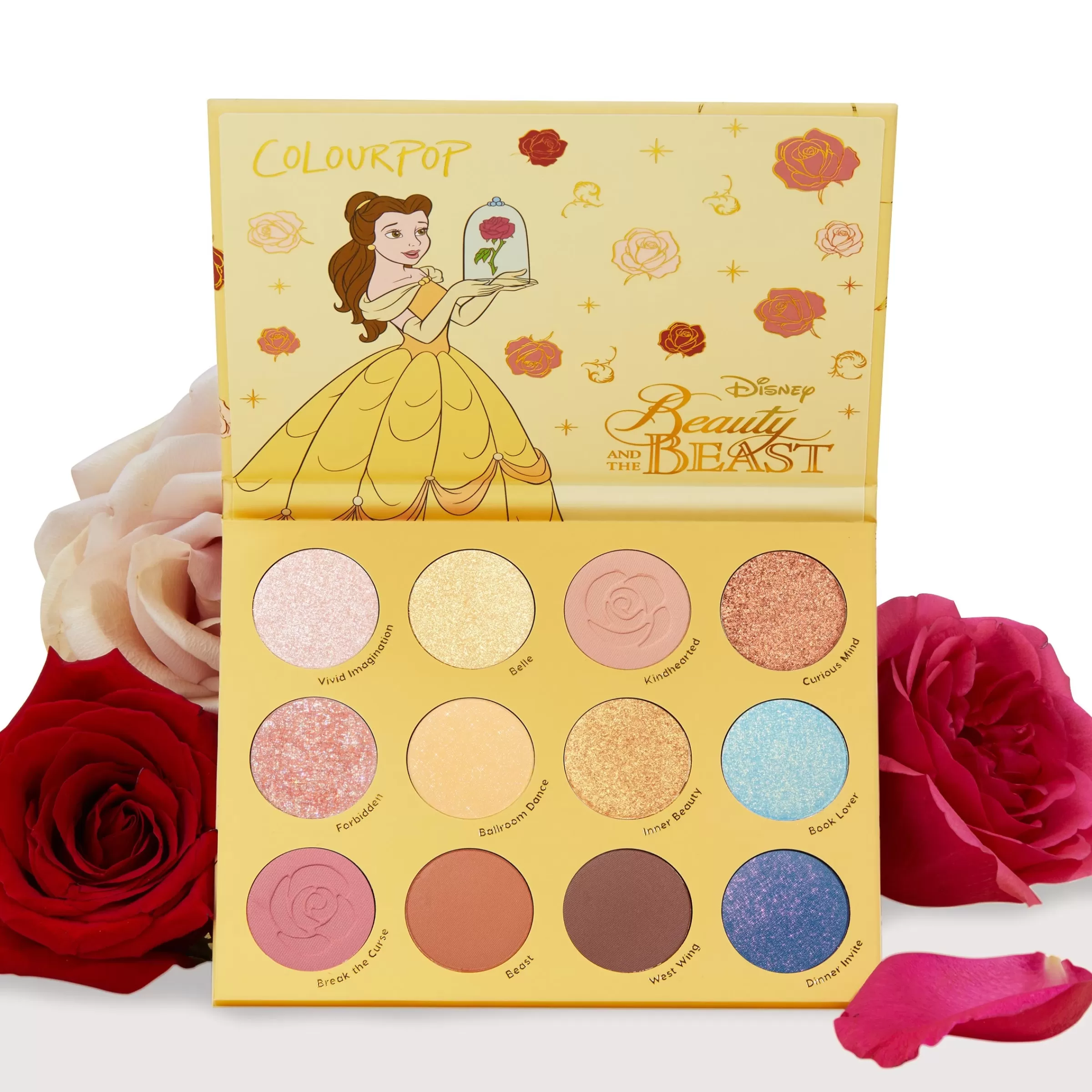 ColourPop Collab Palettes*Beauty and the Beast Neutral Eyeshadow Palette