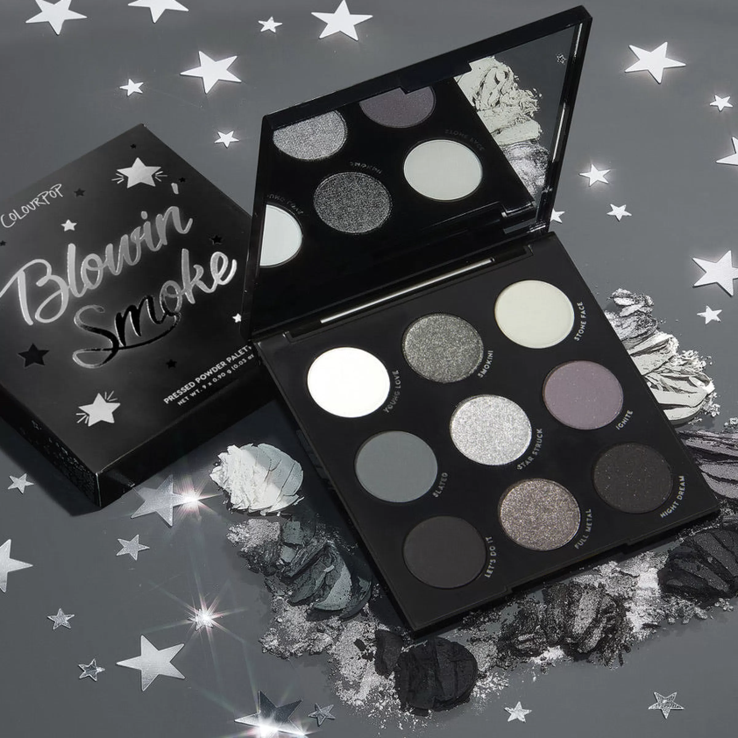 ColourPop Monochromatic Palettes*Blowin' Smoke Smokey Eyeshadow Palette