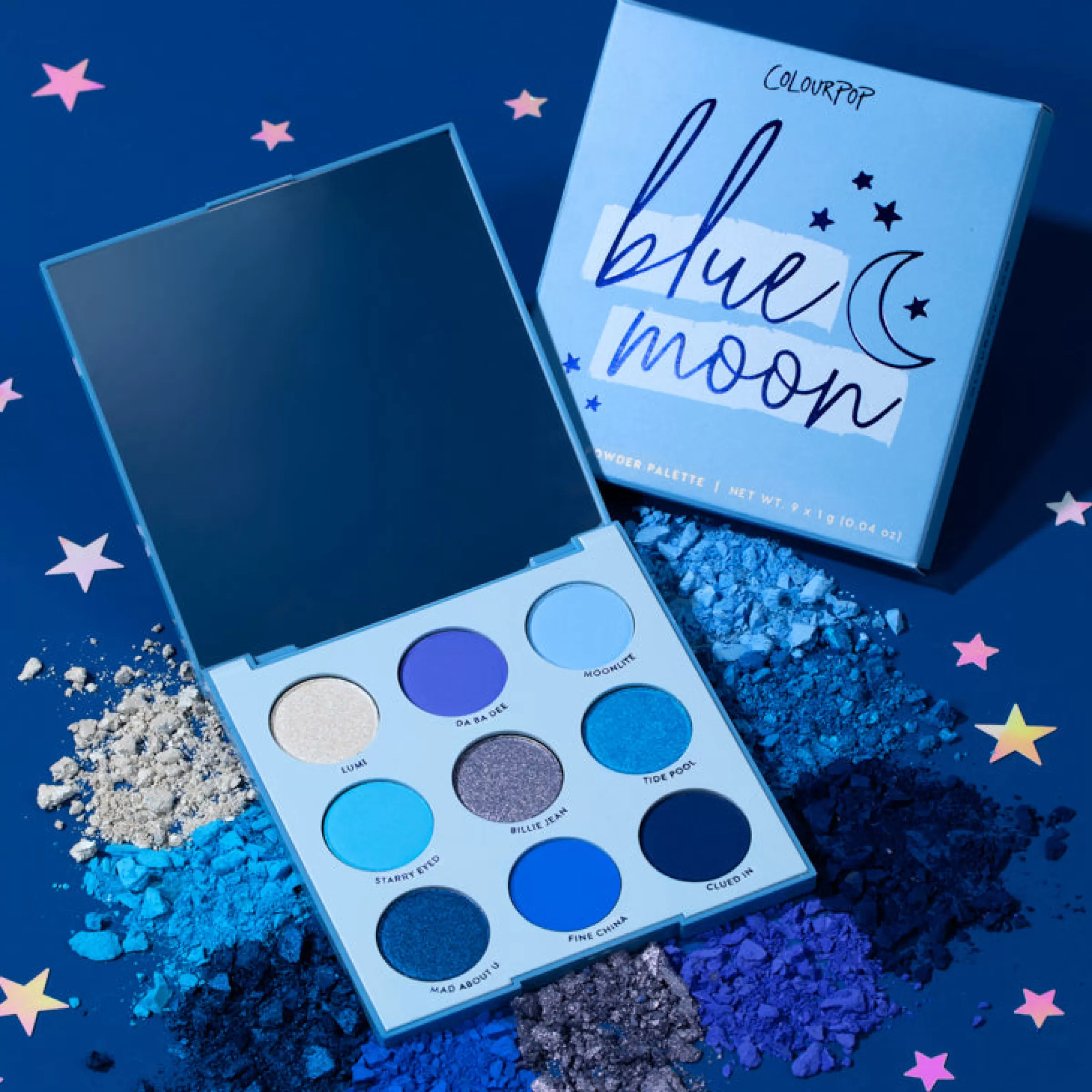 ColourPop Monochromatic Palettes*Blue Moon Cool-Tone Shadow Palette