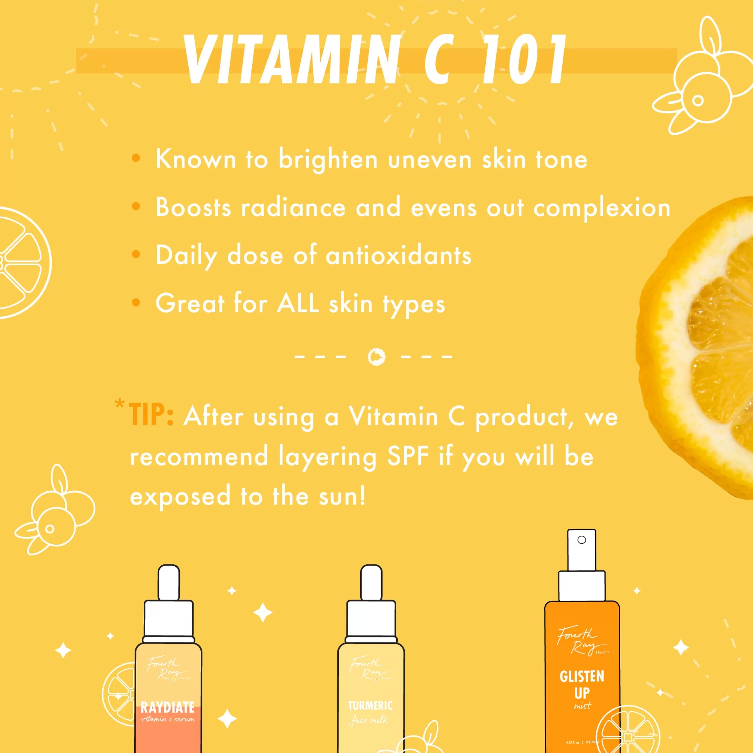 ColourPop Toners & Mists*Bright Future Vitamin C Tonic Brightening Toner