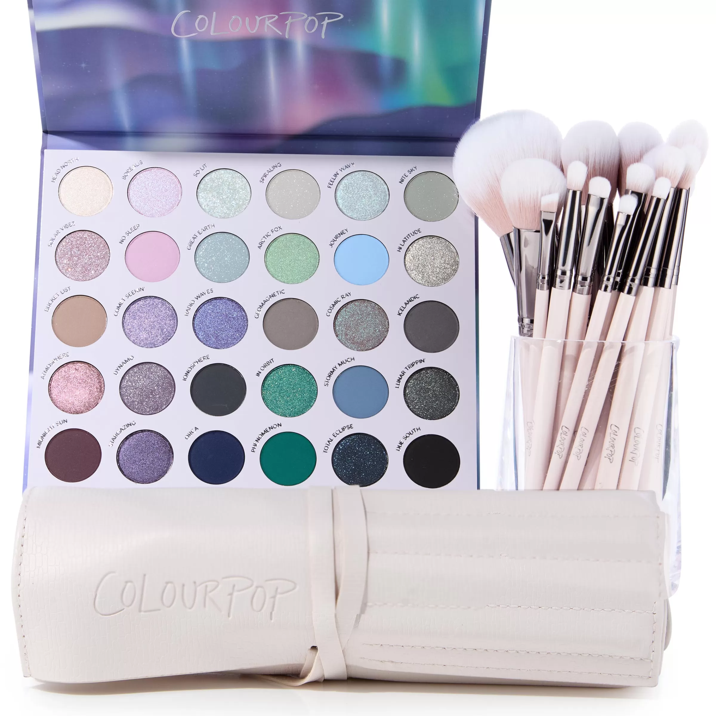 ColourPop Colorful Palettes | Eye Sets*Bright Nights Shadow Palette & Brush Set