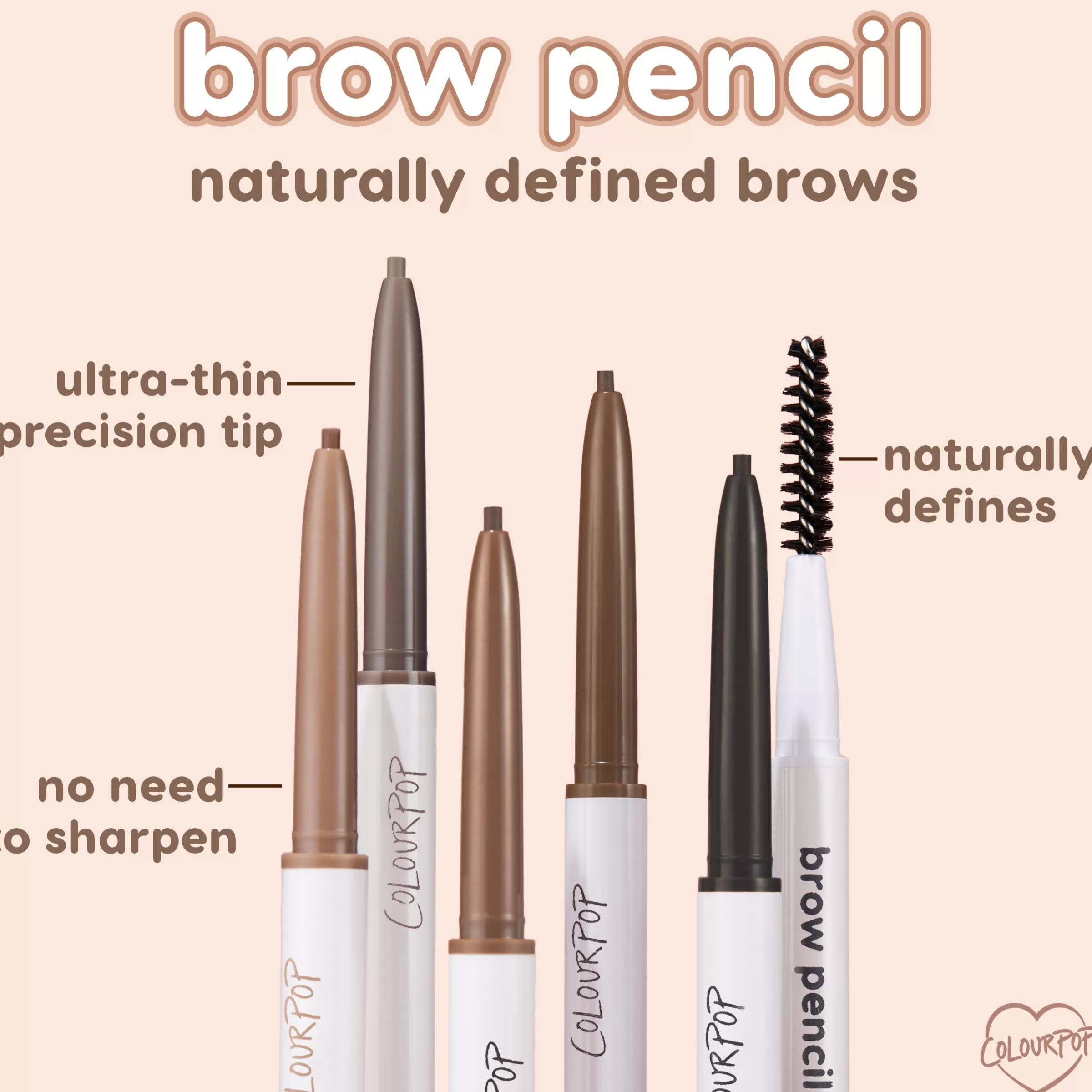 ColourPop Brow Makeup*Brow Pencil Defining Eyebrow Pencil