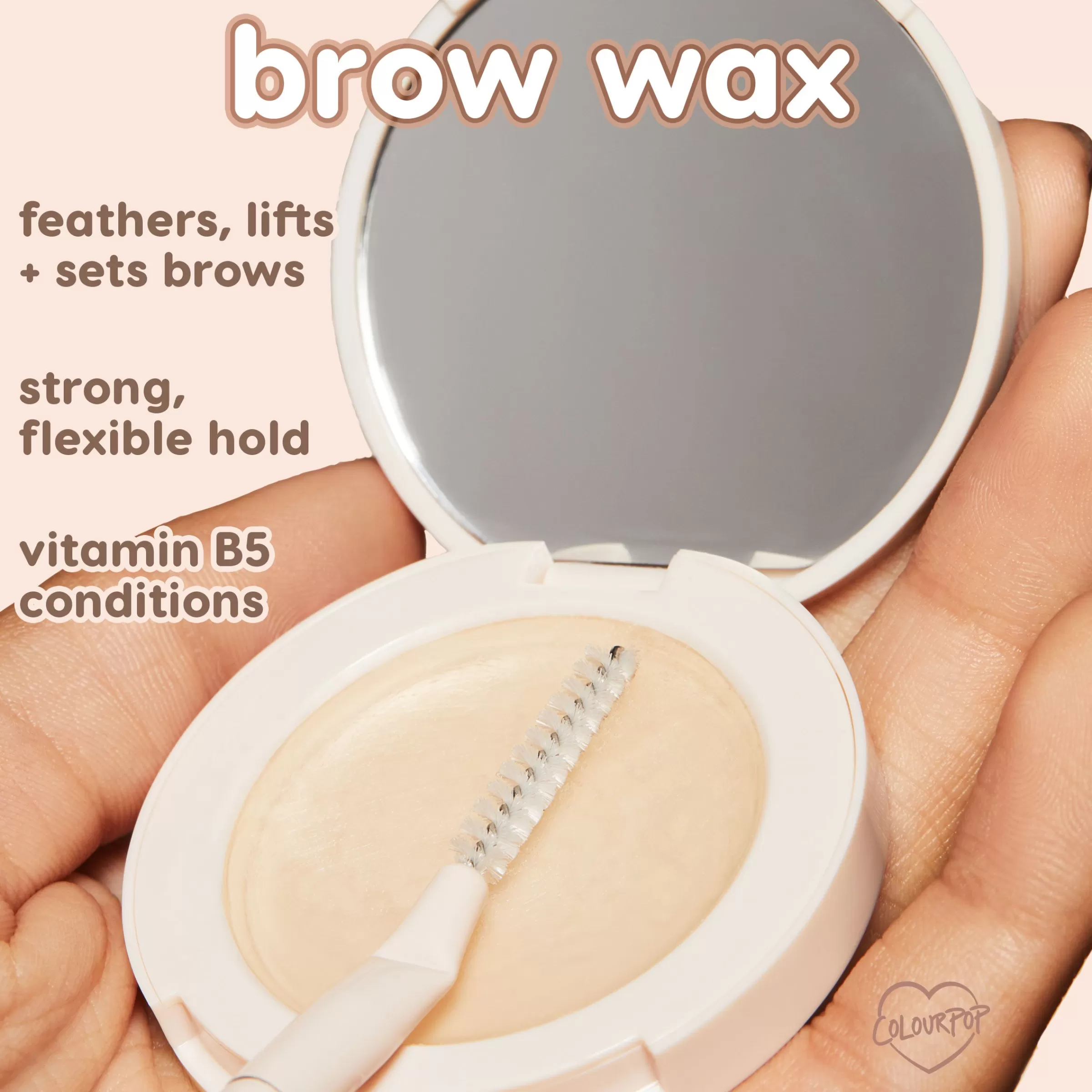 ColourPop Brow Makeup*Brow Styling Wax Strong Hold Brow Wax