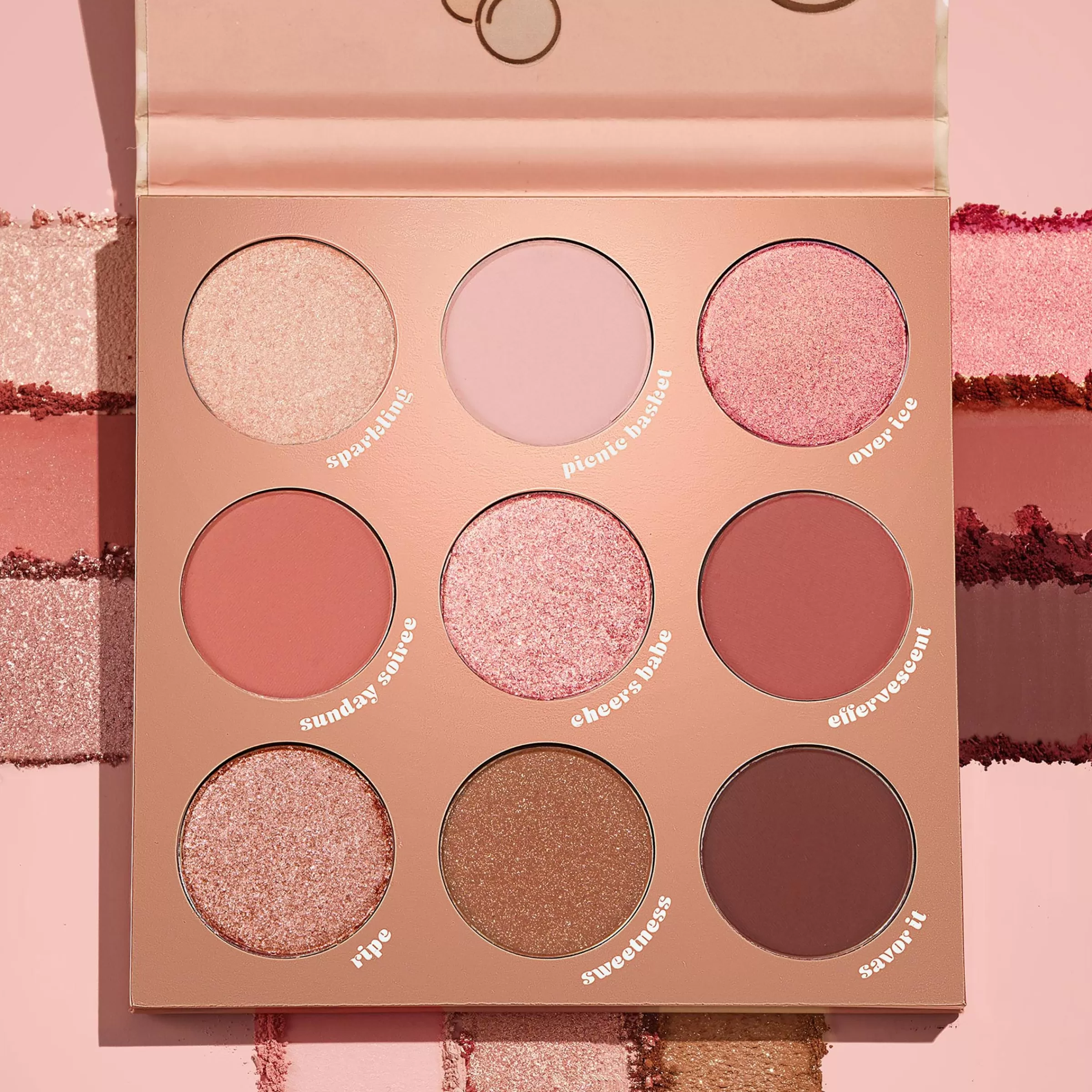 ColourPop Nude Palettes*By The Rosé Pink-Nude Powder Palette