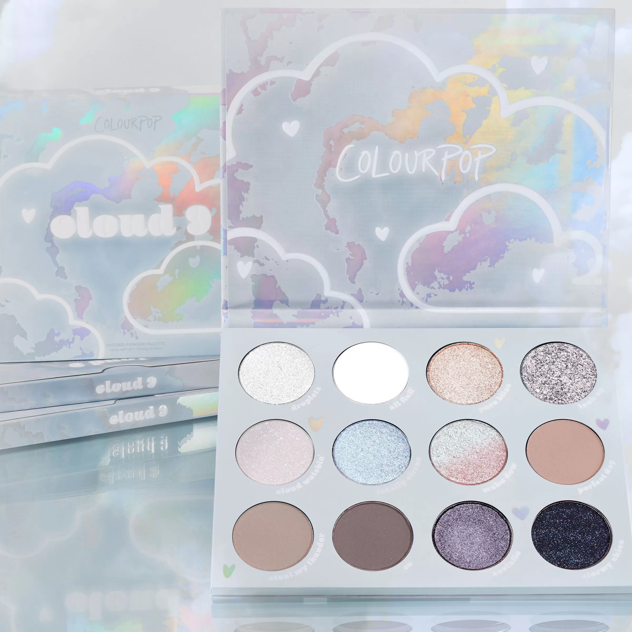 ColourPop Colorful Palettes*Cloud 9 Cool-Tone Powder Palette