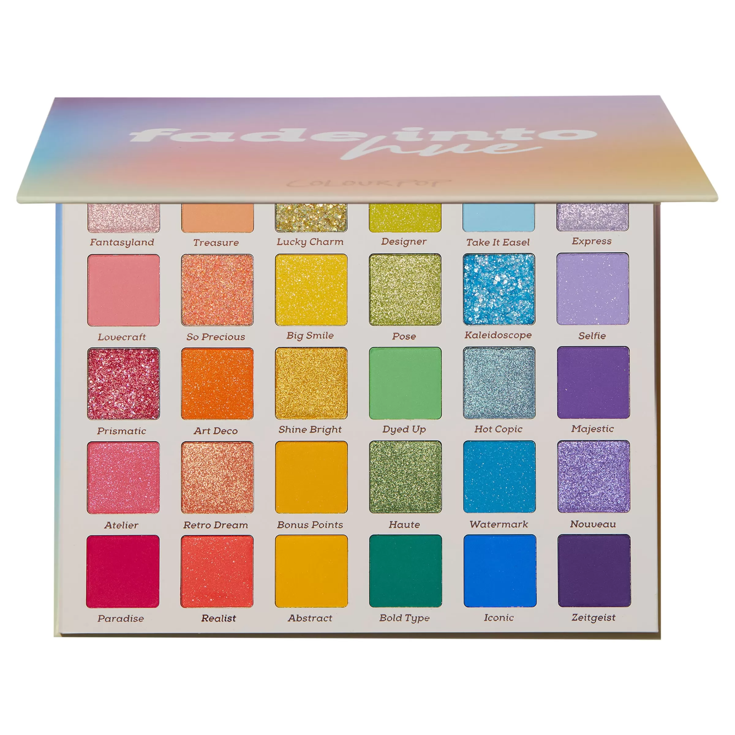 ColourPop Colorful Palettes*Fade Into Hue Multicolor Powder Palette