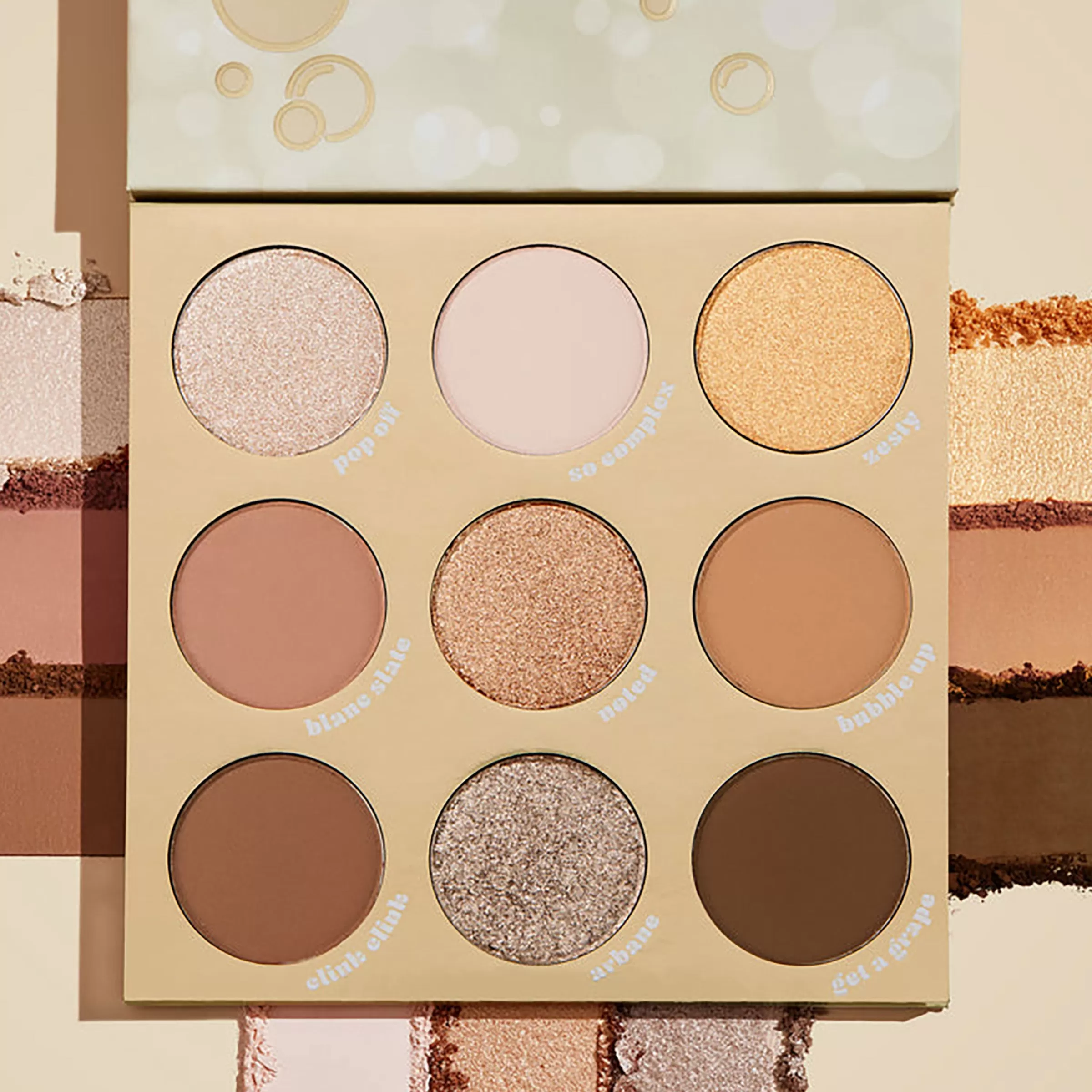 ColourPop Nude Palettes*Feelin' Bubbly Warm-Nude Shadow Palette