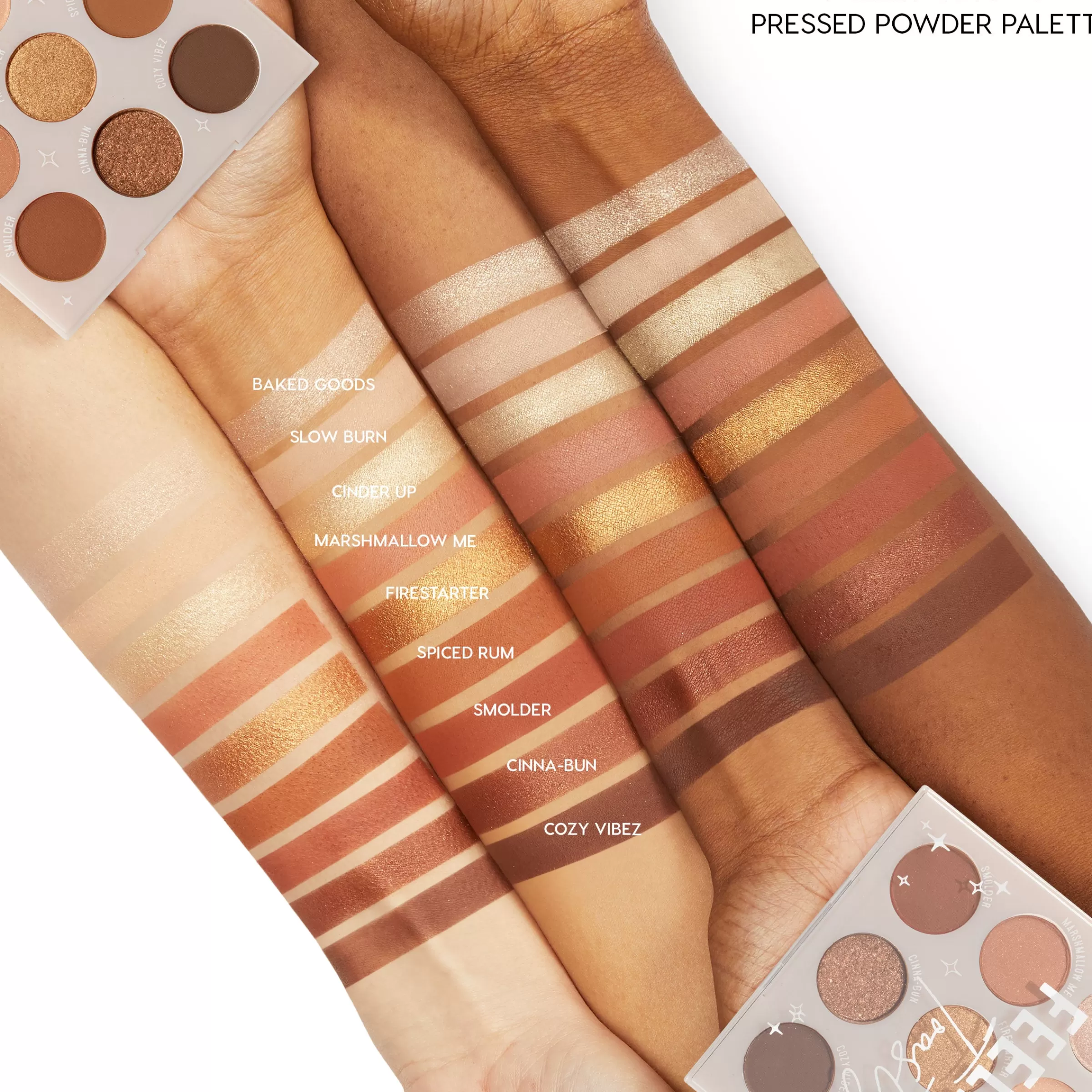 ColourPop Nude Palettes*Feelin' Toasty Warm-Nude Powder Palette