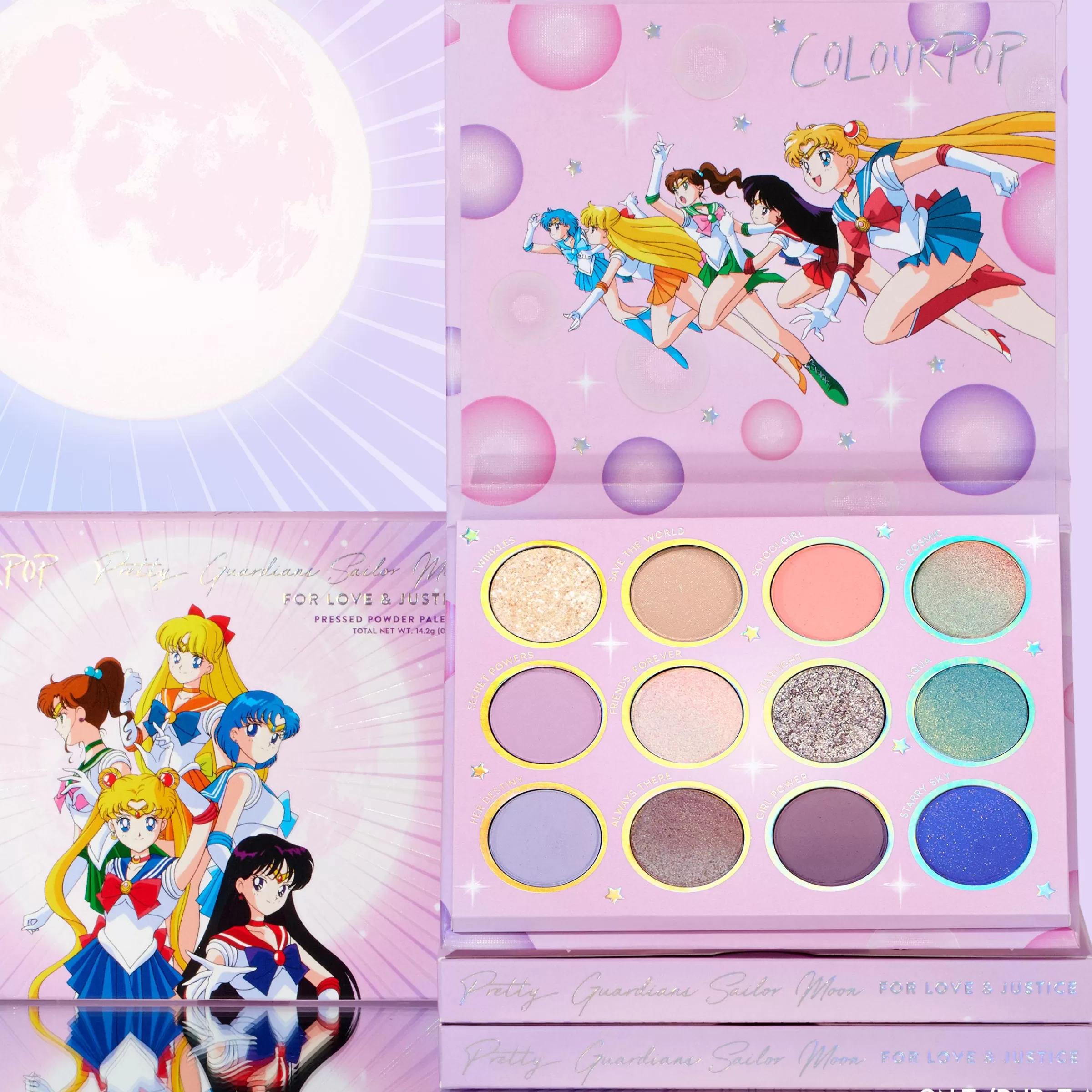 ColourPop Collab Palettes*For Love & Justice Celestial Shadow Palette