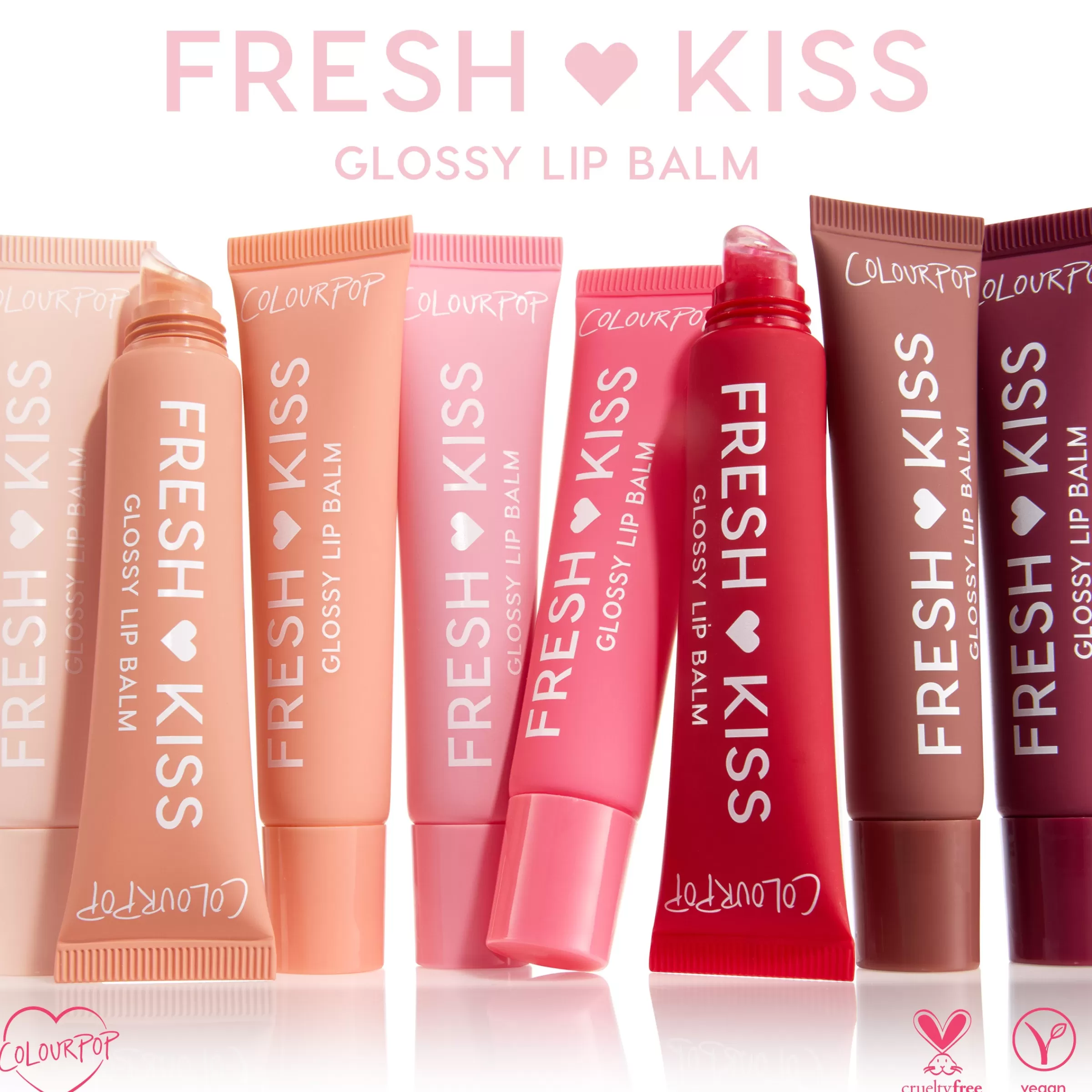 ColourPop Lip Care | Lip Sets*Fresh Kiss Glossy Lip Balm Full Collection Full Collection Set