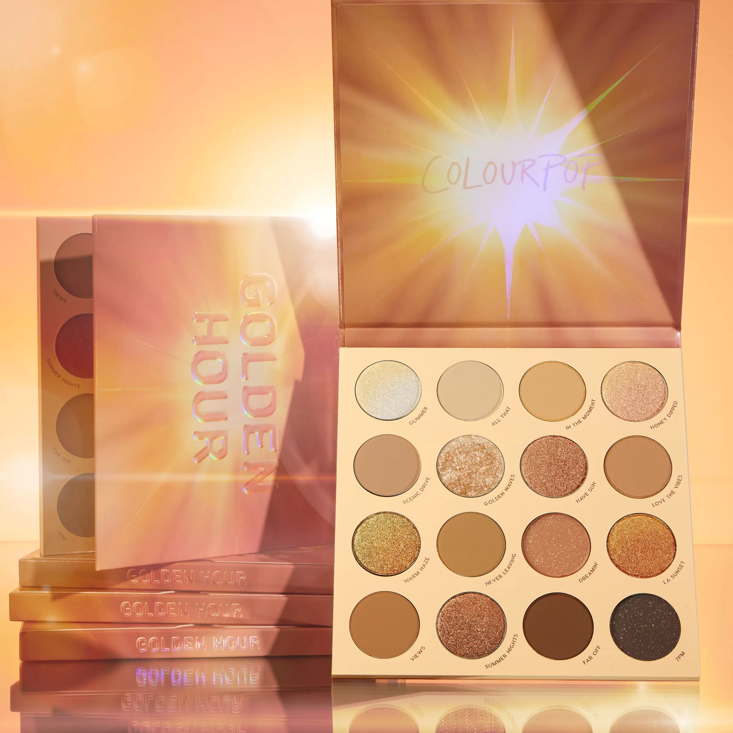 ColourPop Nude Palettes*Golden Hour Sunset-Tone Shadow Palette