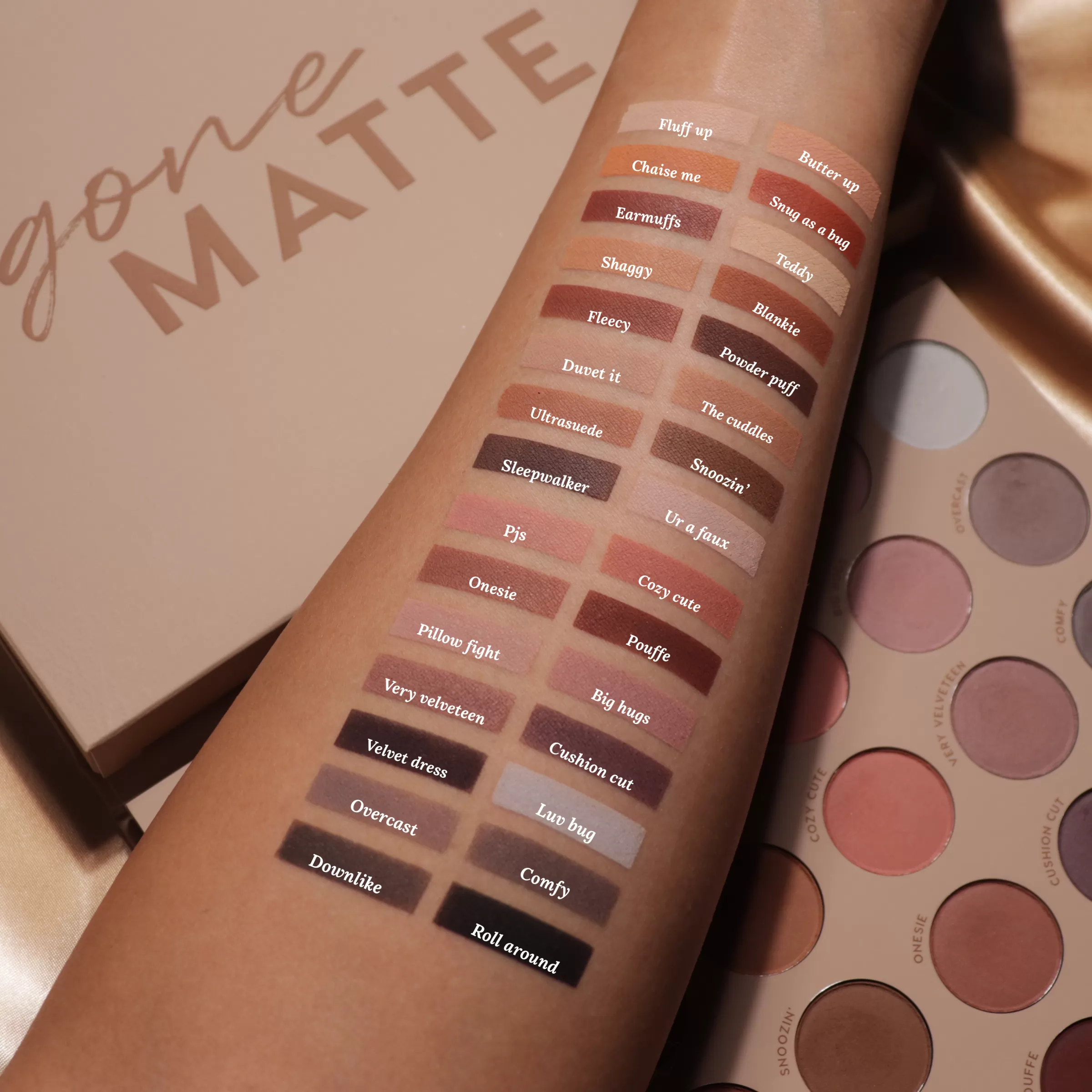 ColourPop Nude Palettes*Gone Matte All-Matte Powder Palette