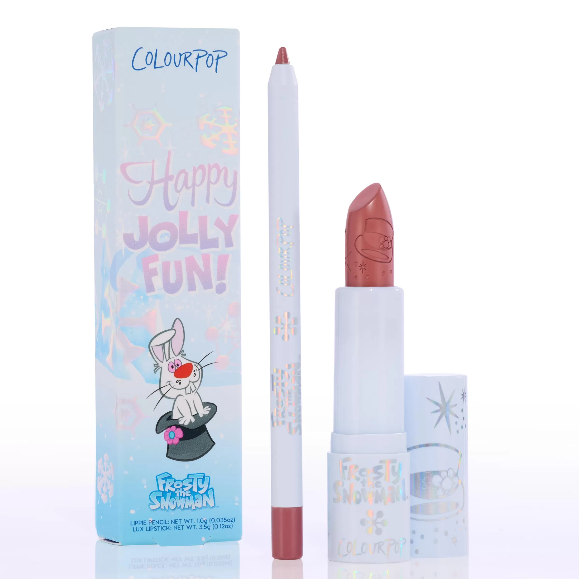 ColourPop Lipstick & Lip Stains | Lip Sets*Happy Jolly Fun! Lip pencil & lipstick duo