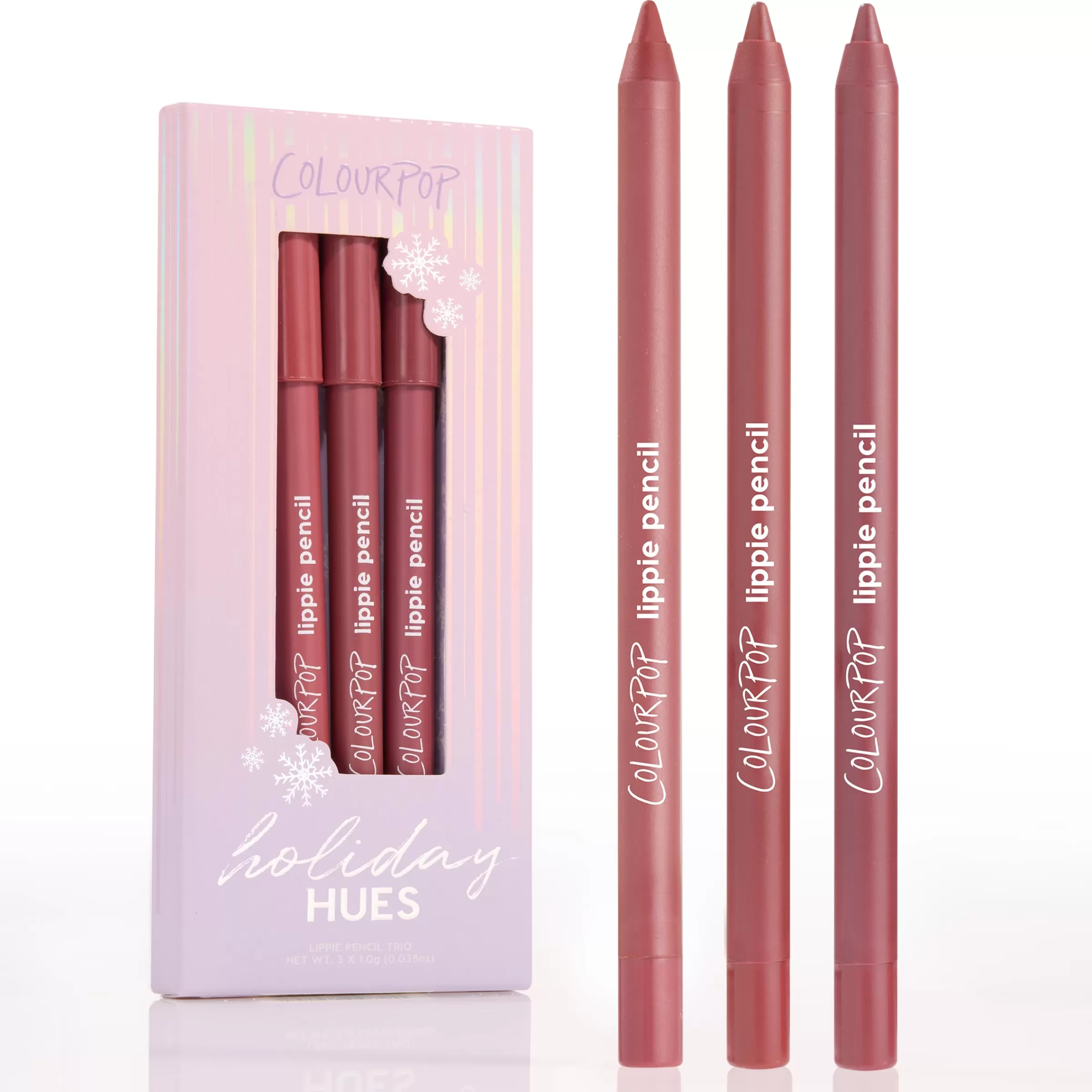 ColourPop Lip Liner | Lip Sets*Holiday Hues Pinky nude lip pencil kit