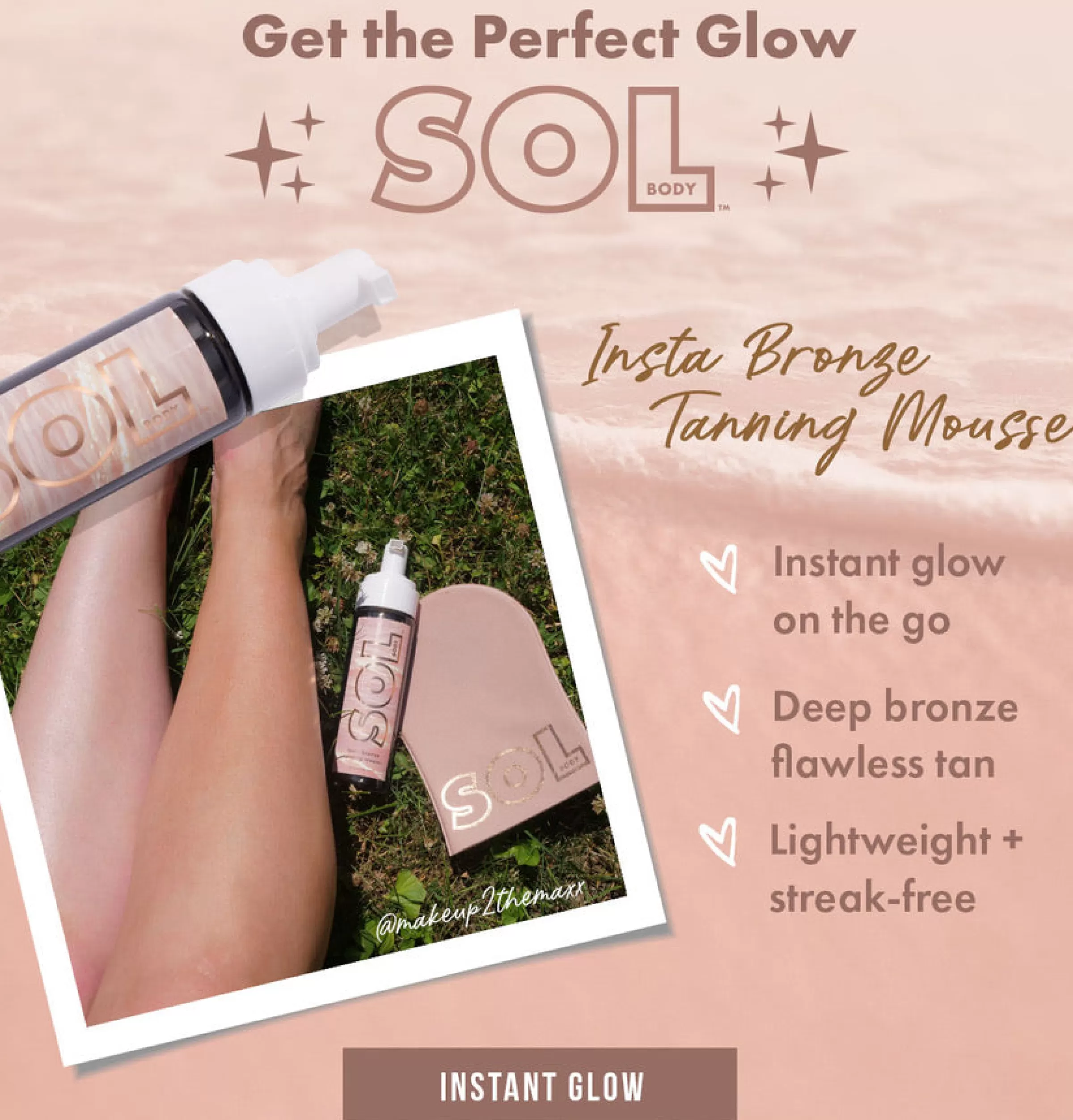 ColourPop Body*Insta Bronze Tanning Mousse Self-Tanning Mousse