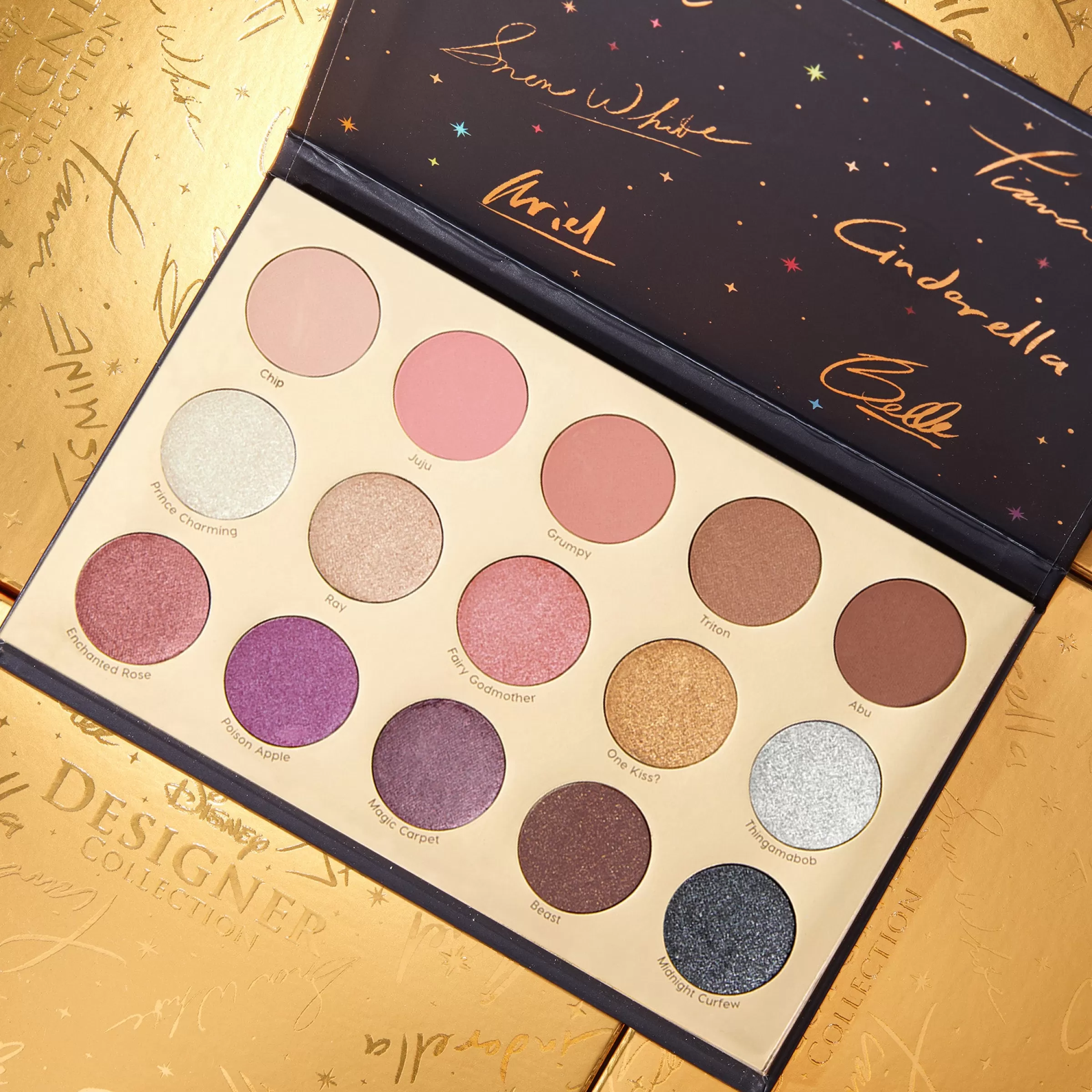 ColourPop Collab Palettes*It's a Princess Thing Warm-Tone Shadow Palette