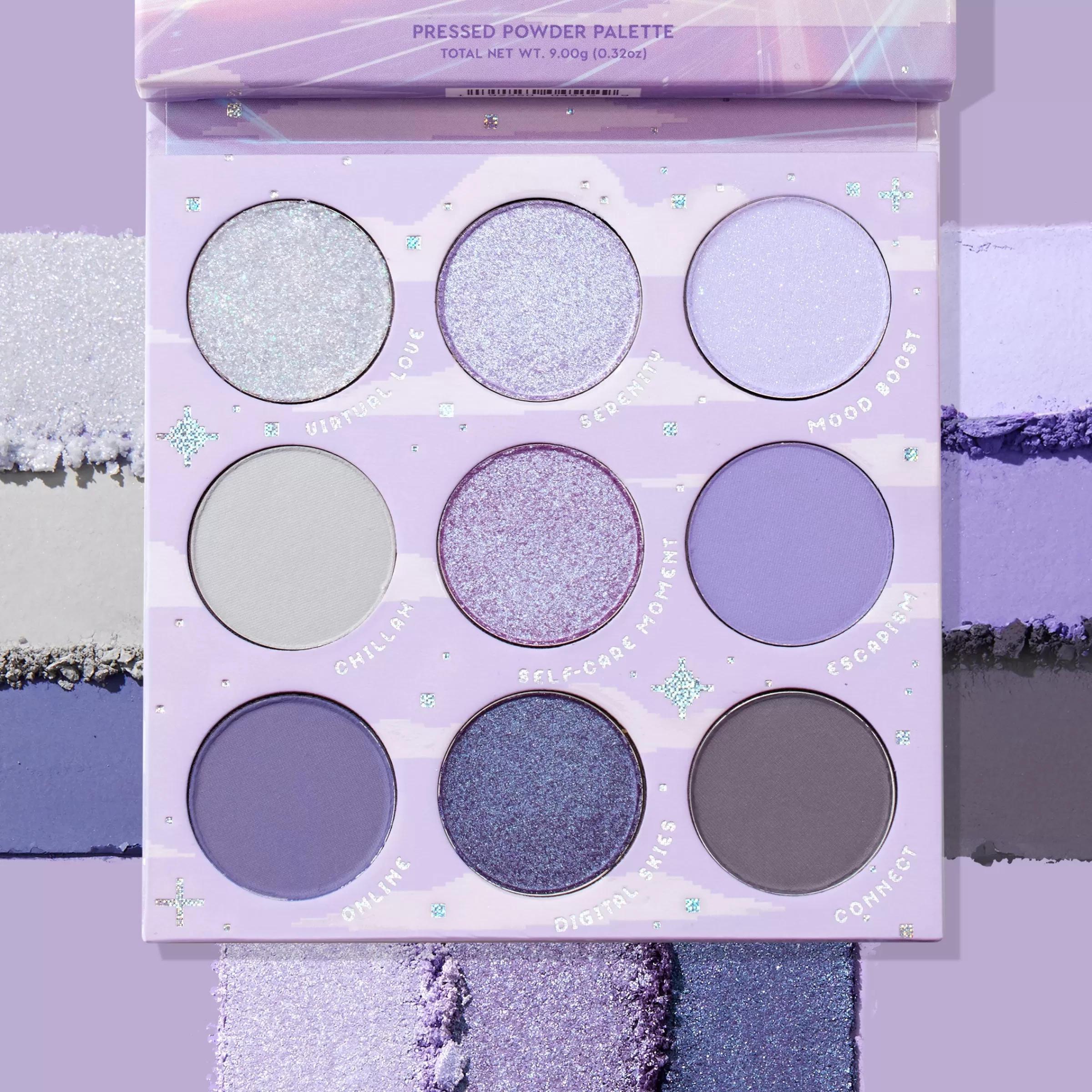 ColourPop Monochromatic Palettes*Lav_ish Cool-Purple Powder Palette