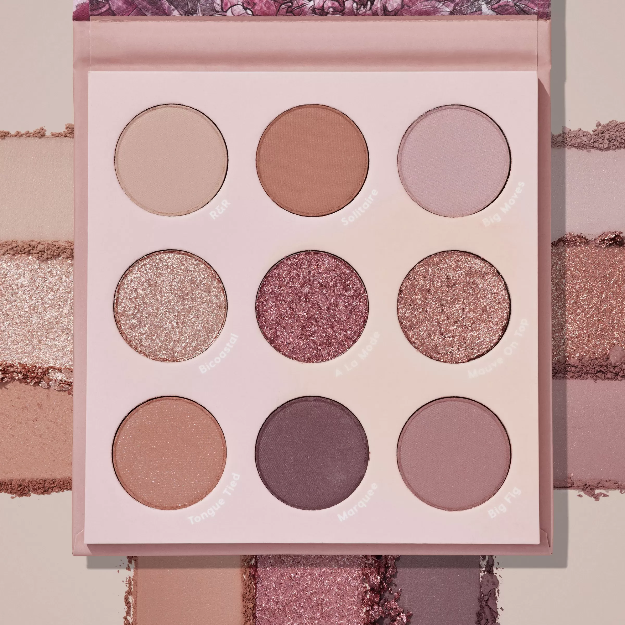 ColourPop Monochromatic Palettes*Making Mauves Cool-Mauve Shadow Palette