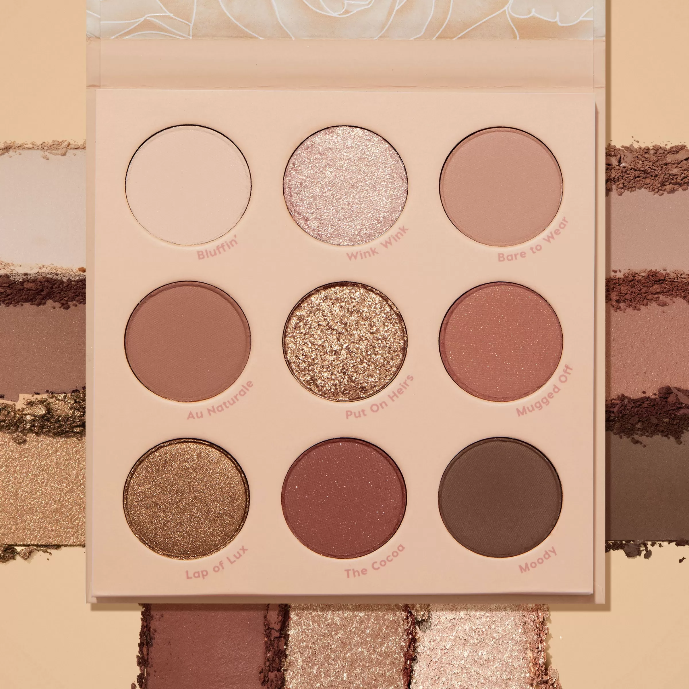 ColourPop Nude Palettes*Nude Mood Warm-Nude Powder Palette