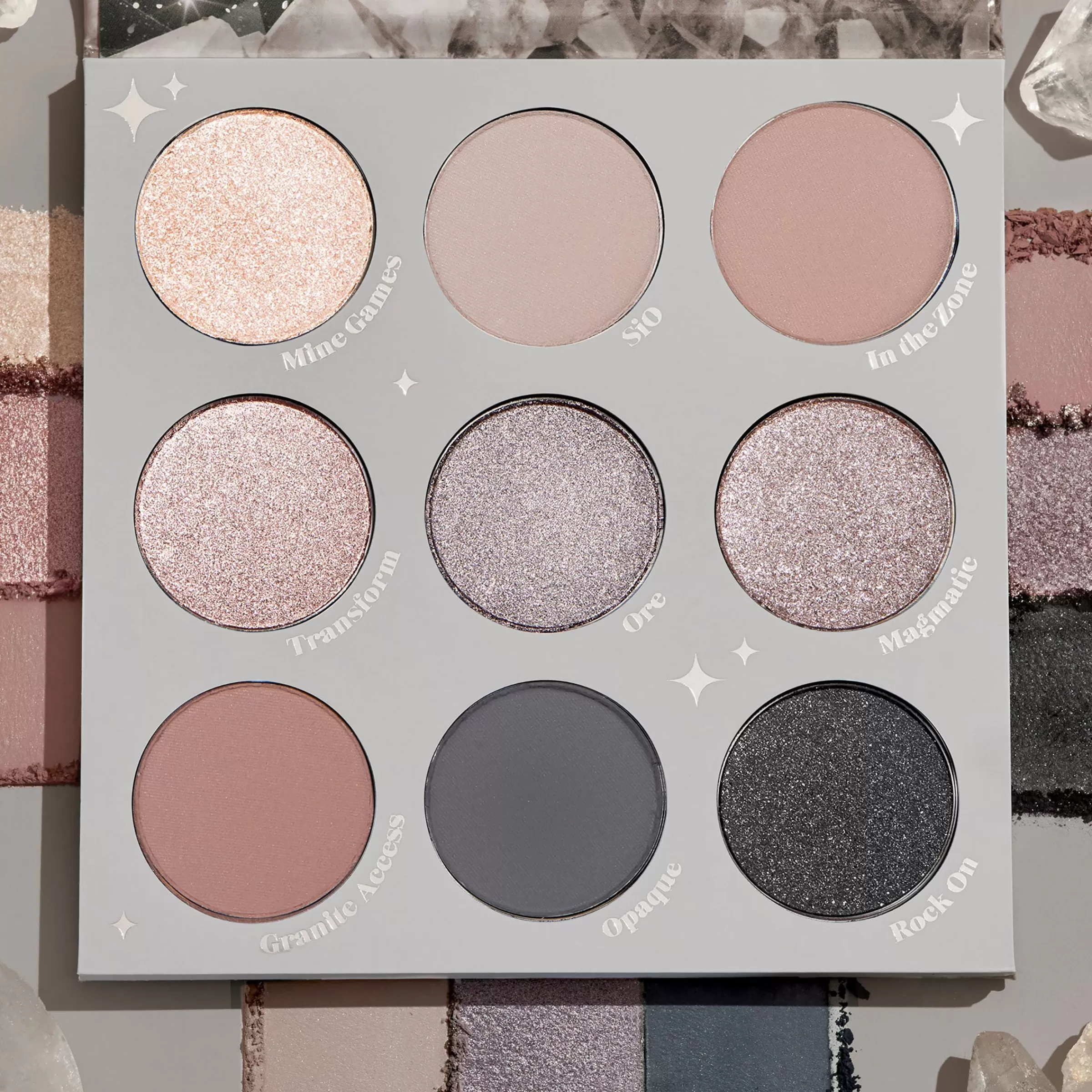 ColourPop Colorful Palettes*Of Quartz Smokey Eyeshadow Palette