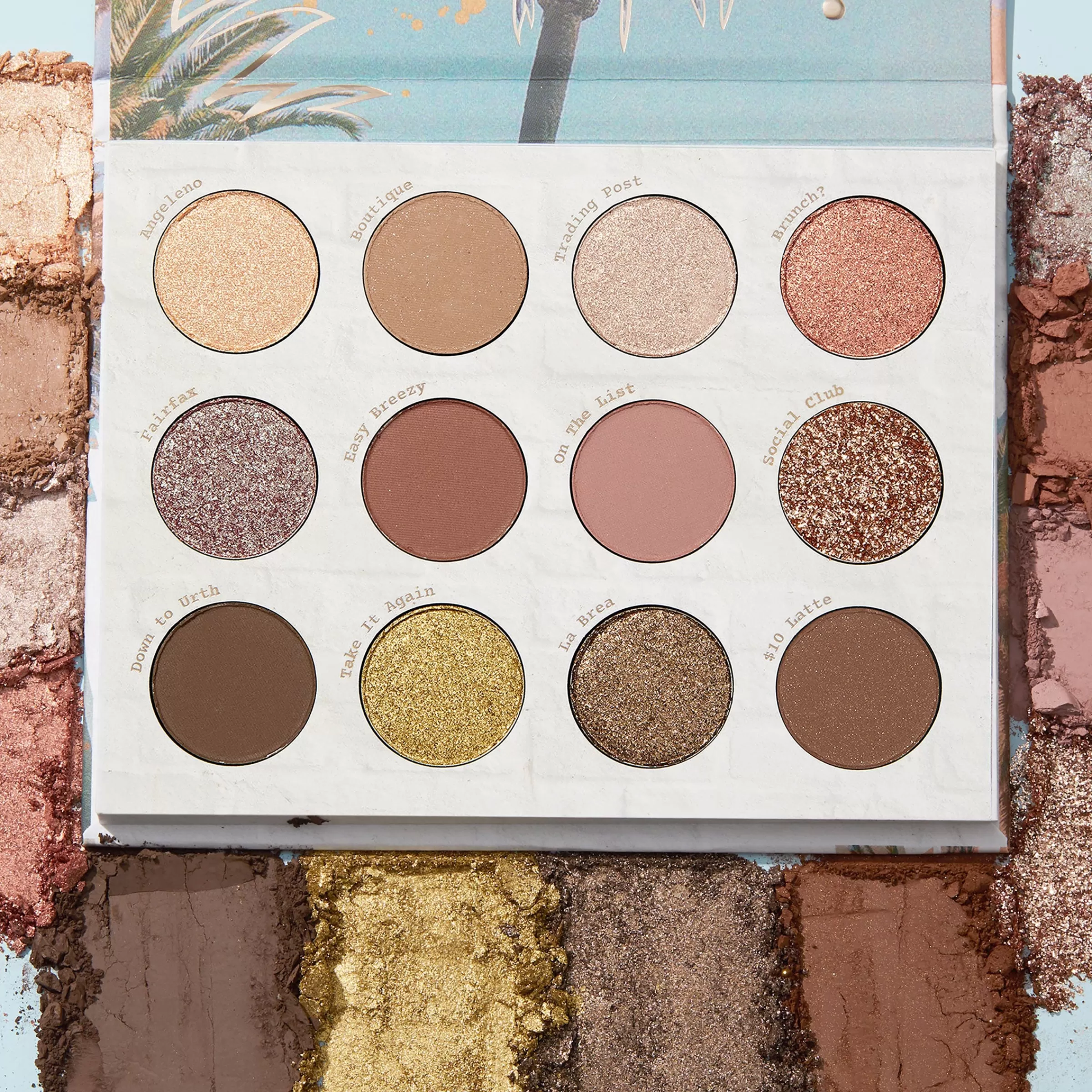 ColourPop Colorful Palettes*Off Melrose Cool-Tone Powder Palette