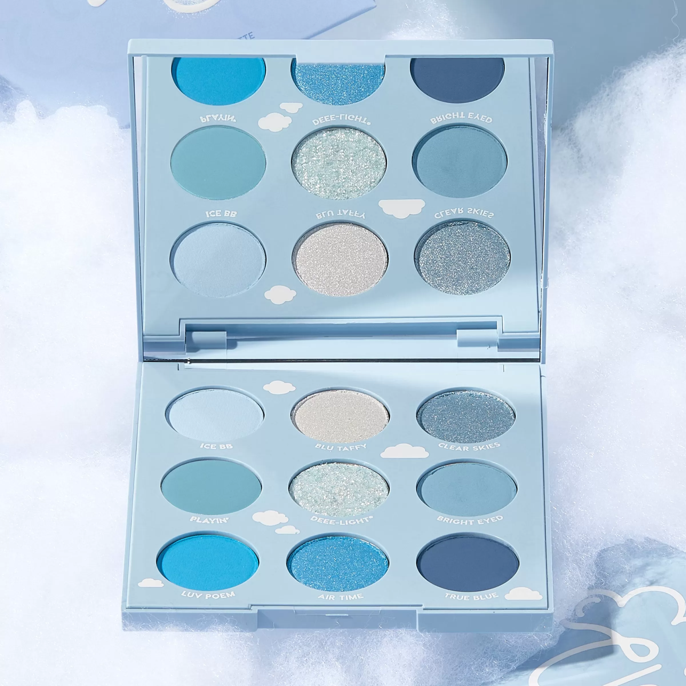 ColourPop Monochromatic Palettes*On Cloud Blue Baby Blue Powder Palette