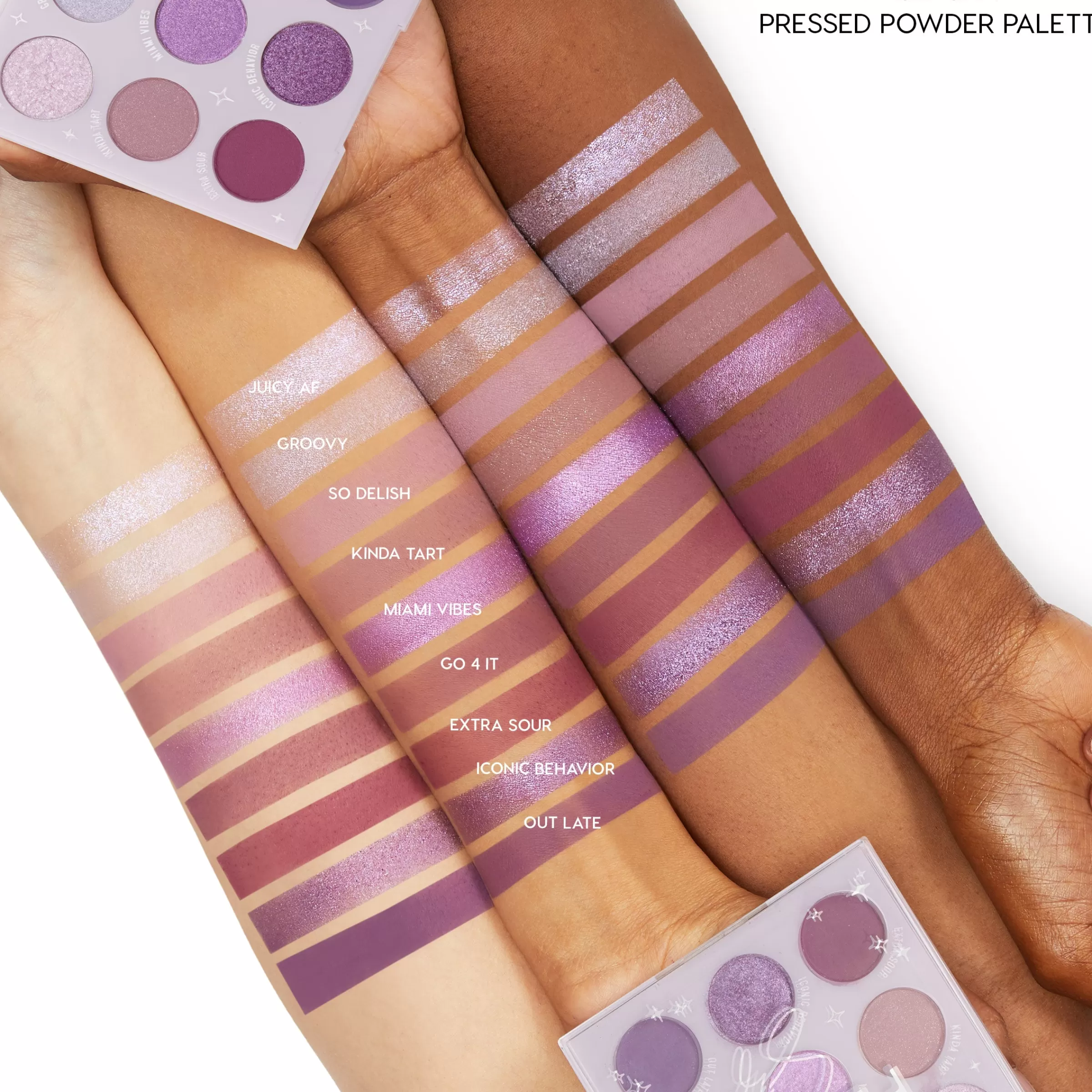 ColourPop Monochromatic Palettes*Plum Szn Purple-Tone Powder Palette