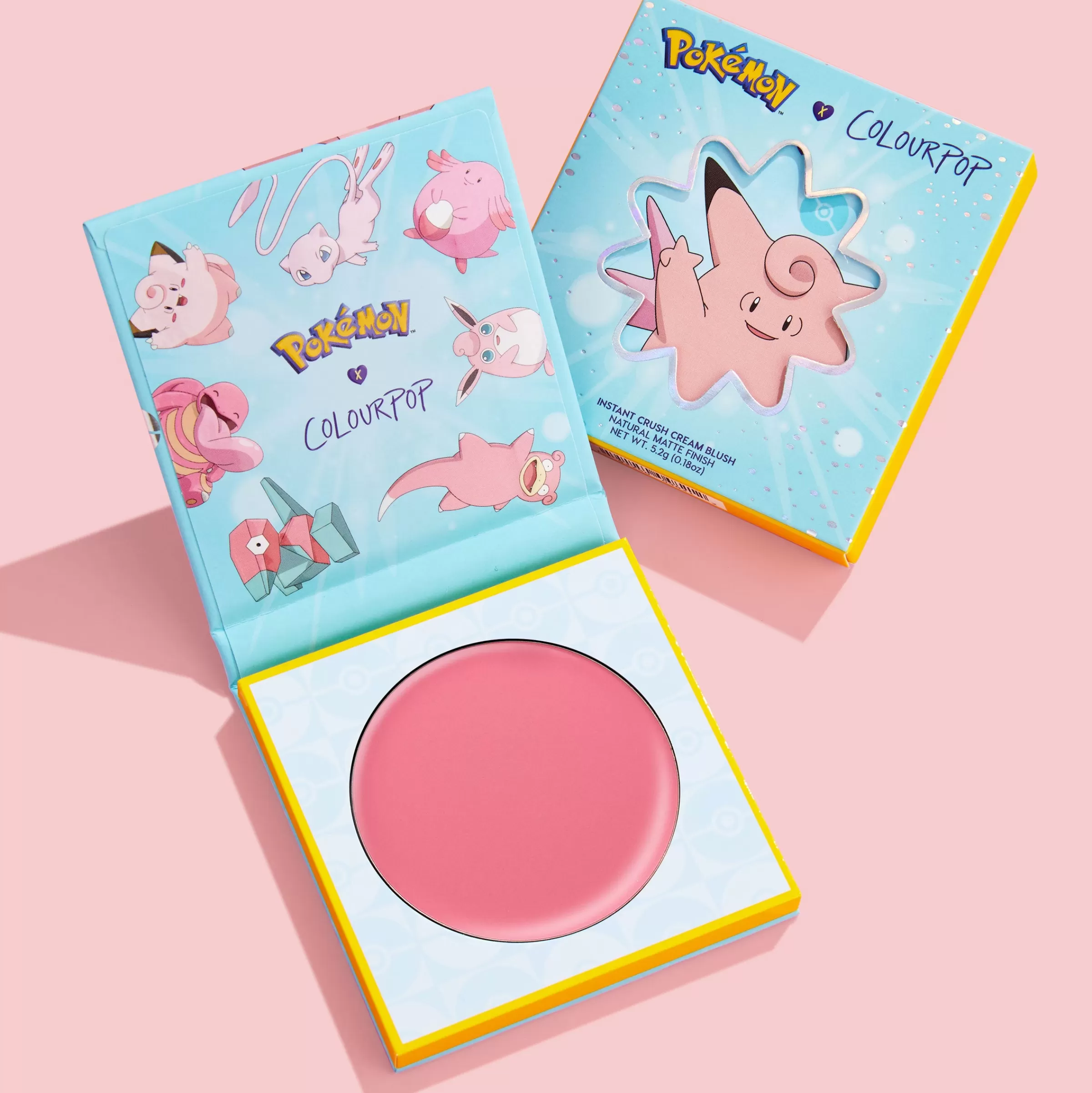 ColourPop Blush*Pokemon Cream Blush Natural Matte Cream Blush