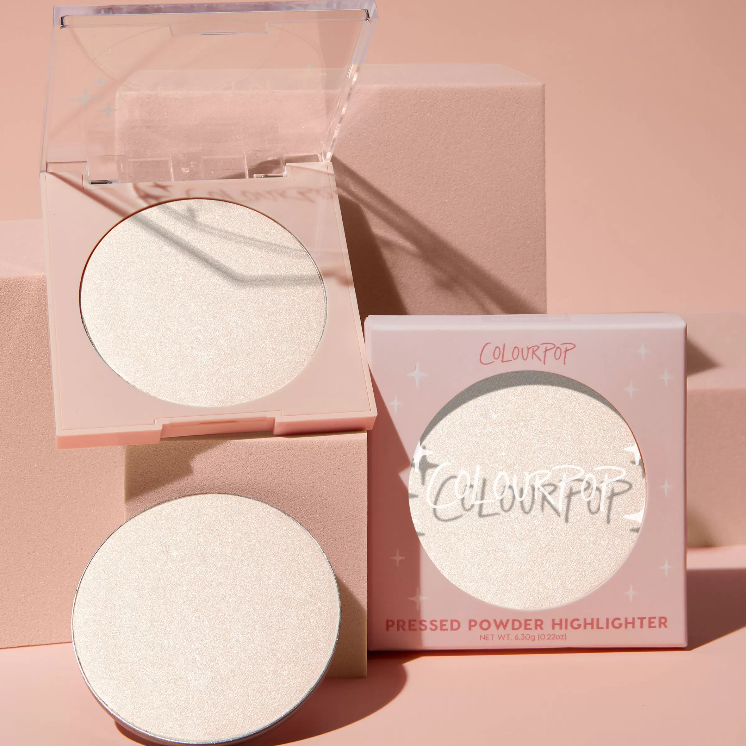 ColourPop Bronzer & Highlighter*Pressed Powder Highlighter Radiant Powder Highlighter