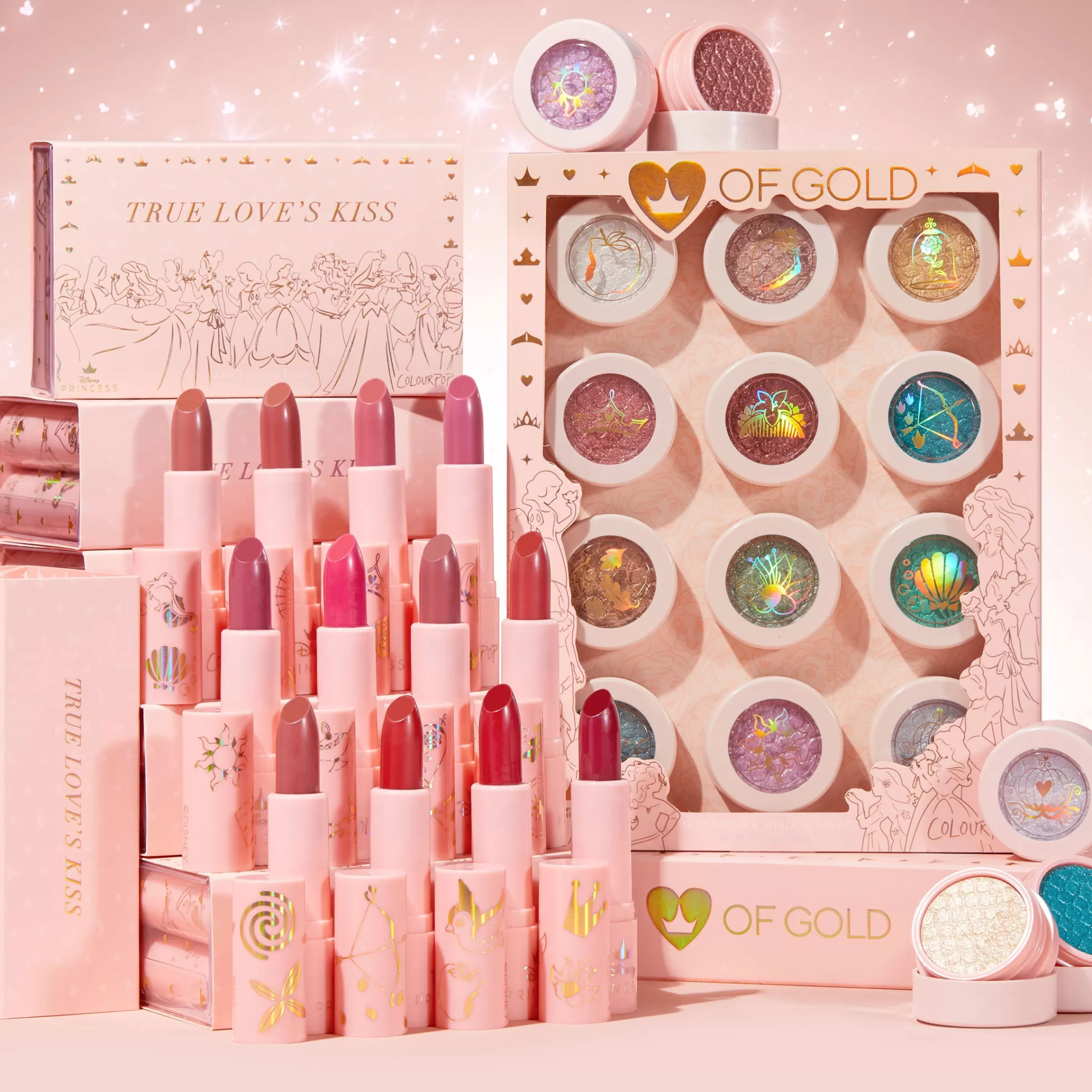 ColourPop Lip Sets*Princess at Heart Lipstick & Eyeshadow Set