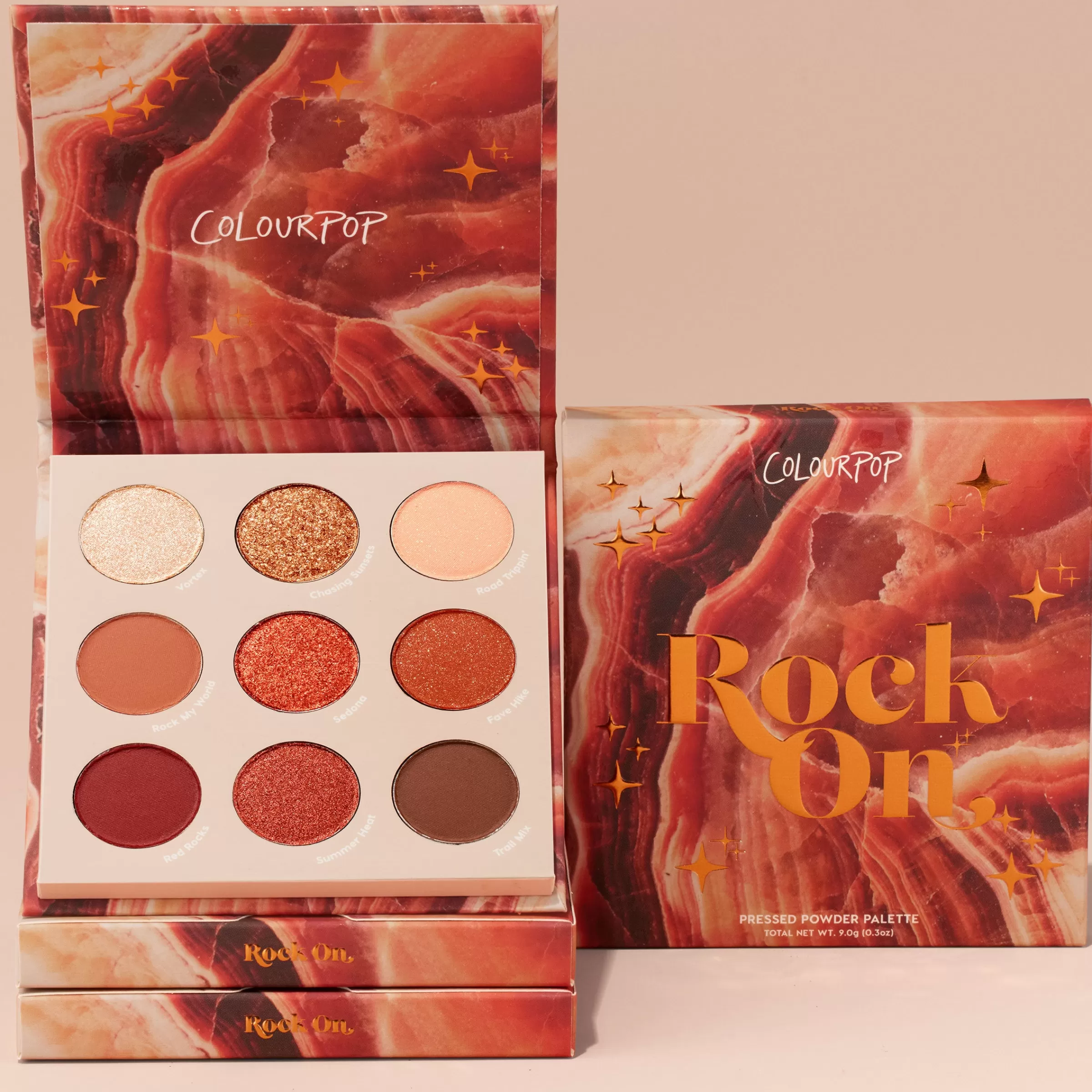 ColourPop Monochromatic Palettes | Nude Palettes*Rock On Warm Earth-Tone Palette