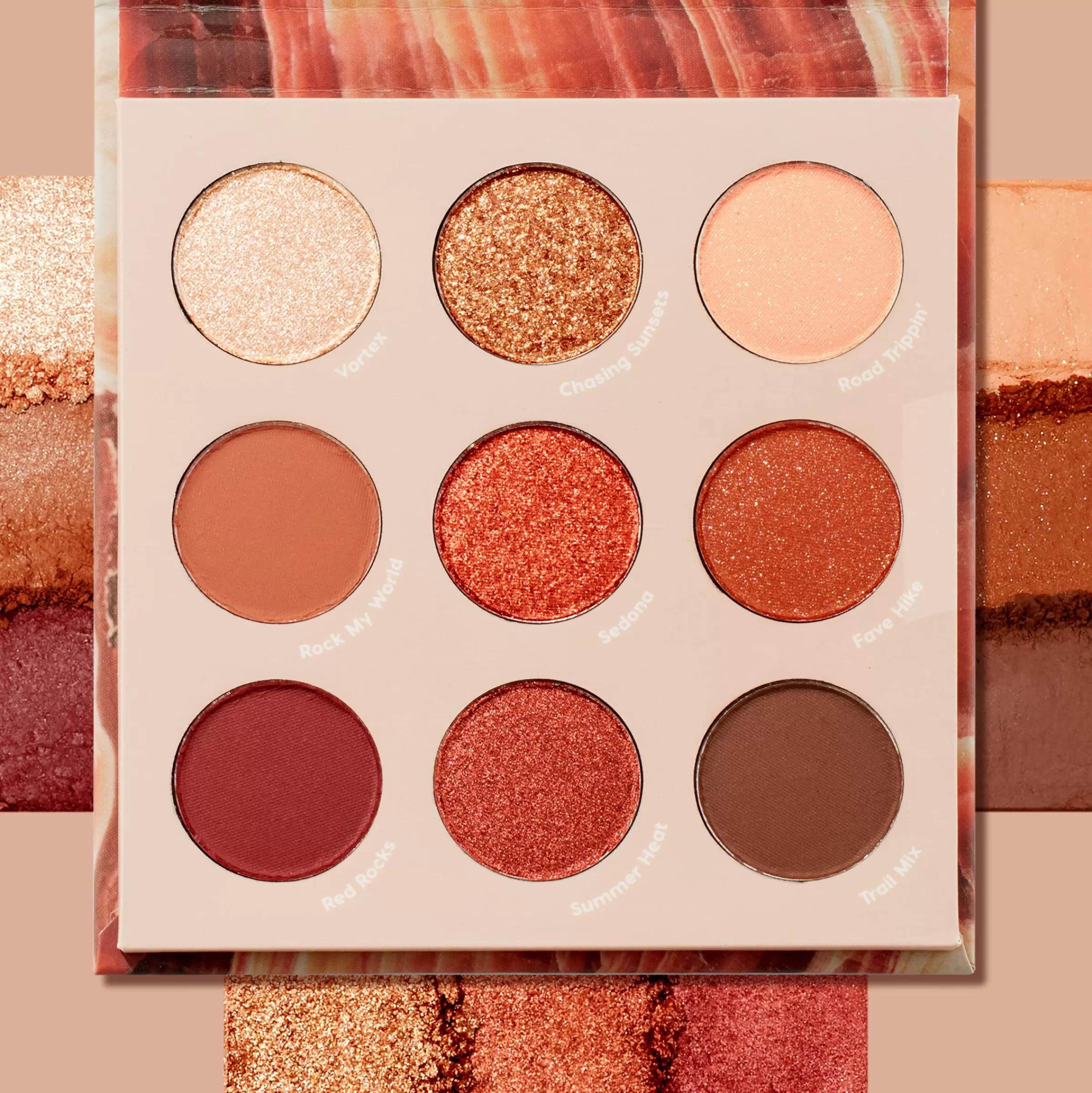 ColourPop Monochromatic Palettes | Nude Palettes*Rock On Warm Earth-Tone Palette