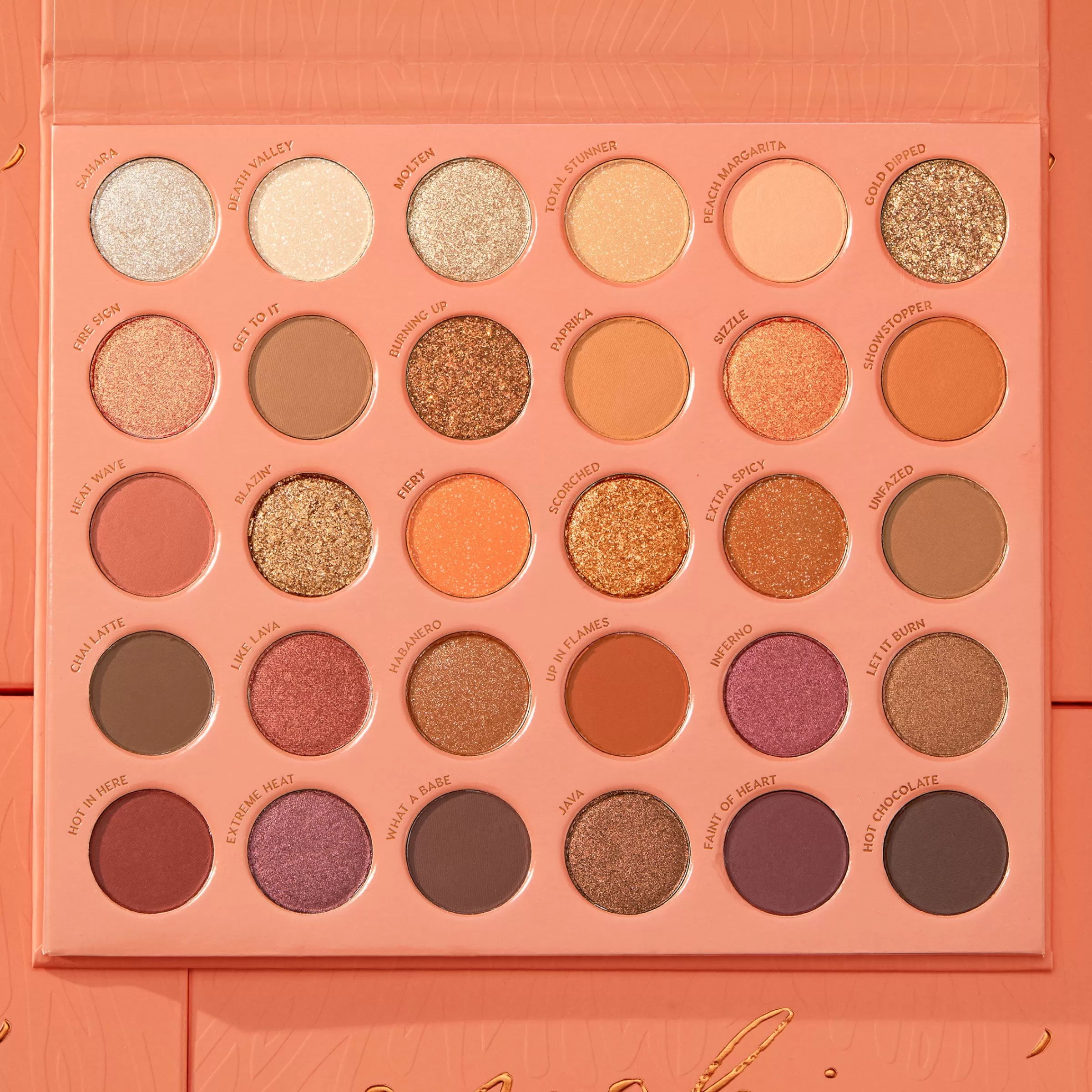 ColourPop Colorful Palettes*Smokin' Hot Warm Smokey Powder Palette