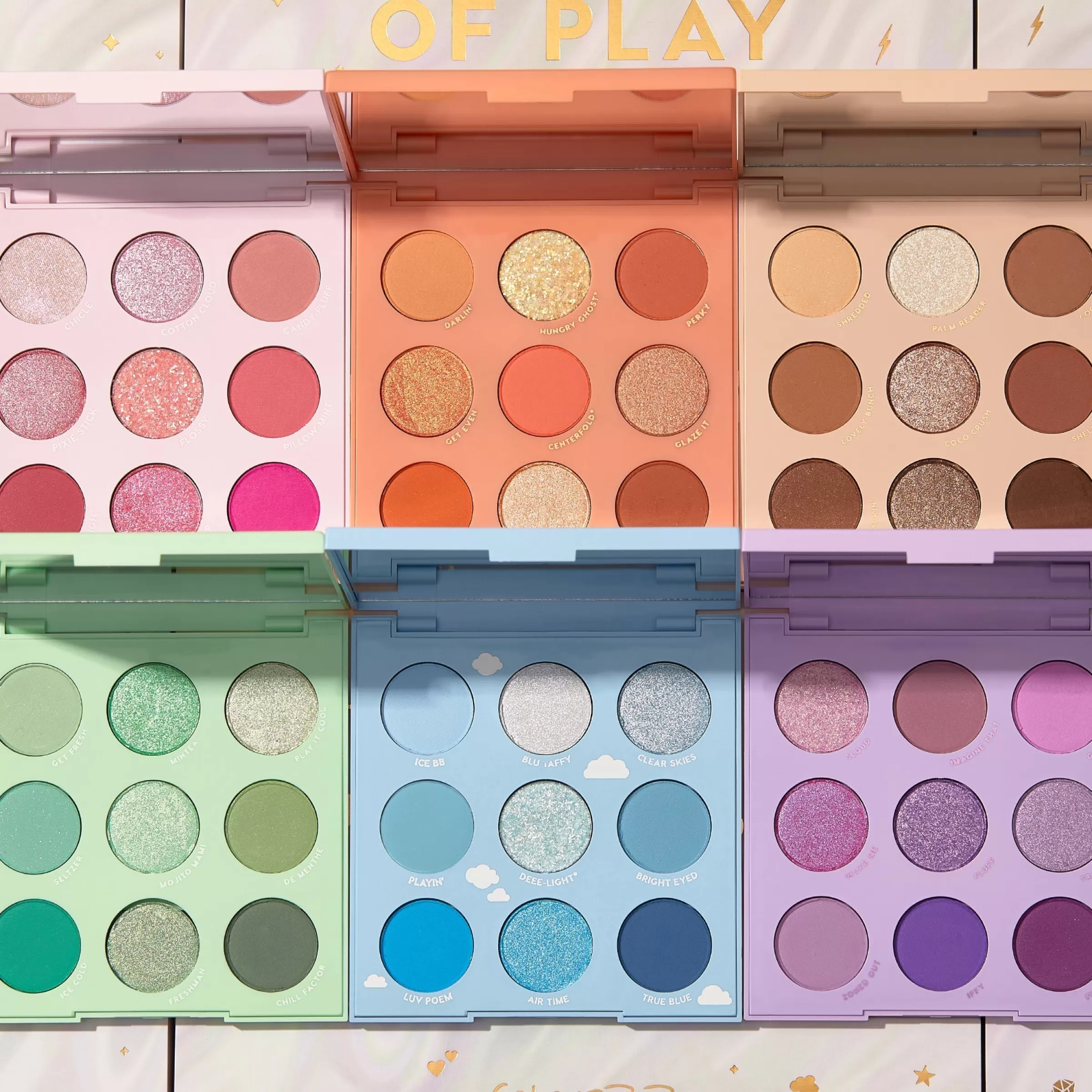 ColourPop Eye Sets*State of Play Pressed Powder Palette Set