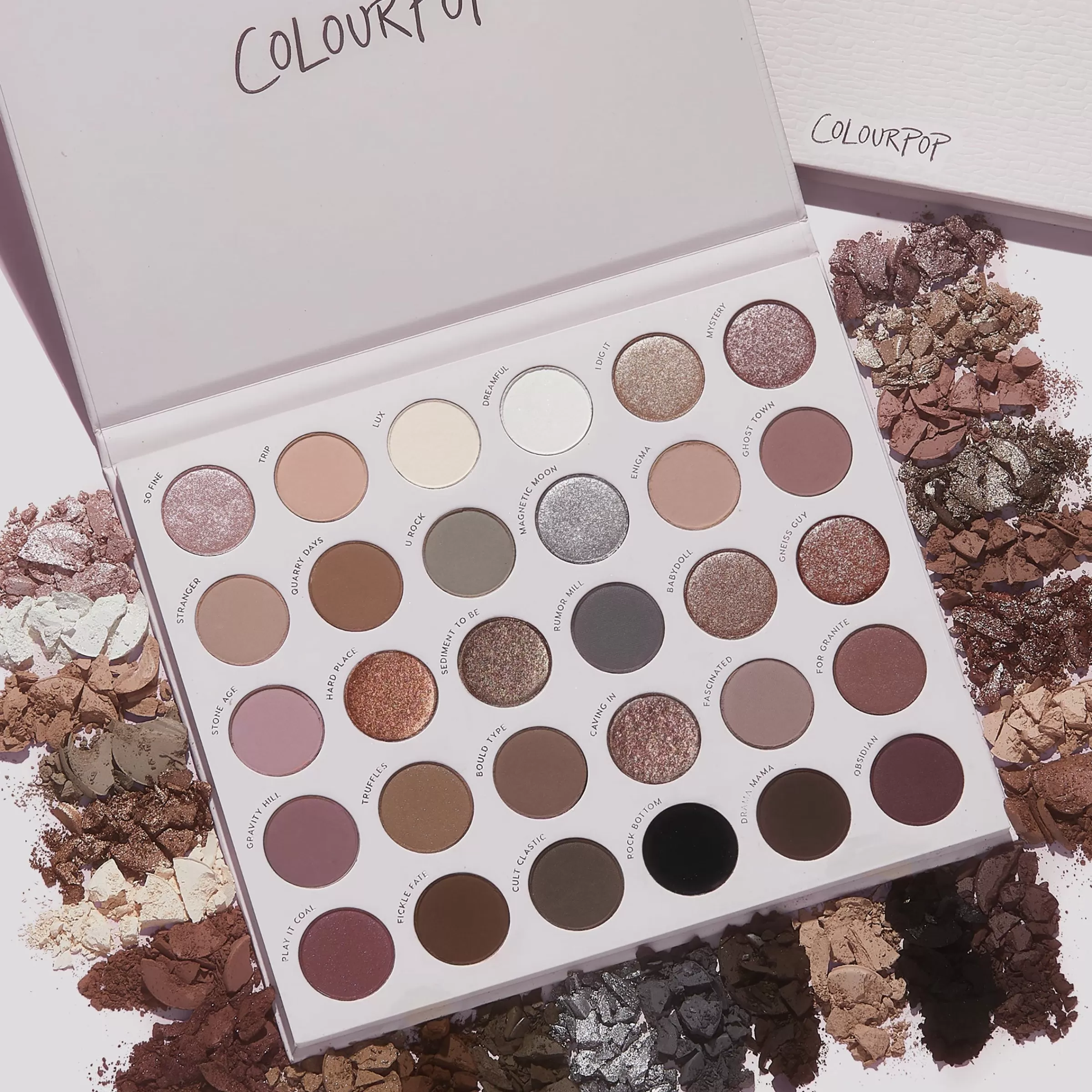 ColourPop Nude Palettes*Stone Cold Fox Cool-Tone Powder Palette