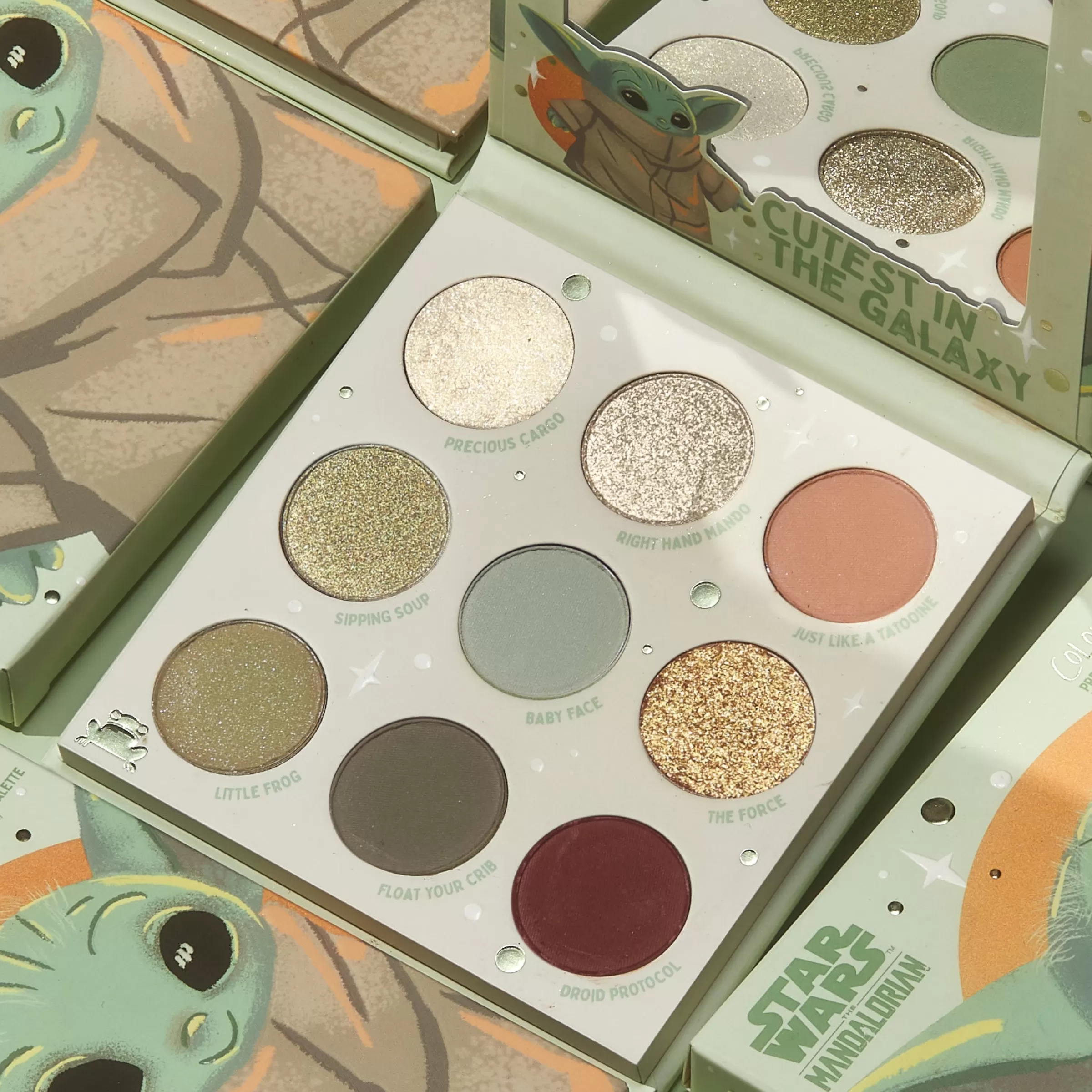 ColourPop Collab Palettes*The Child™ Olive-Tone Shadow Palette