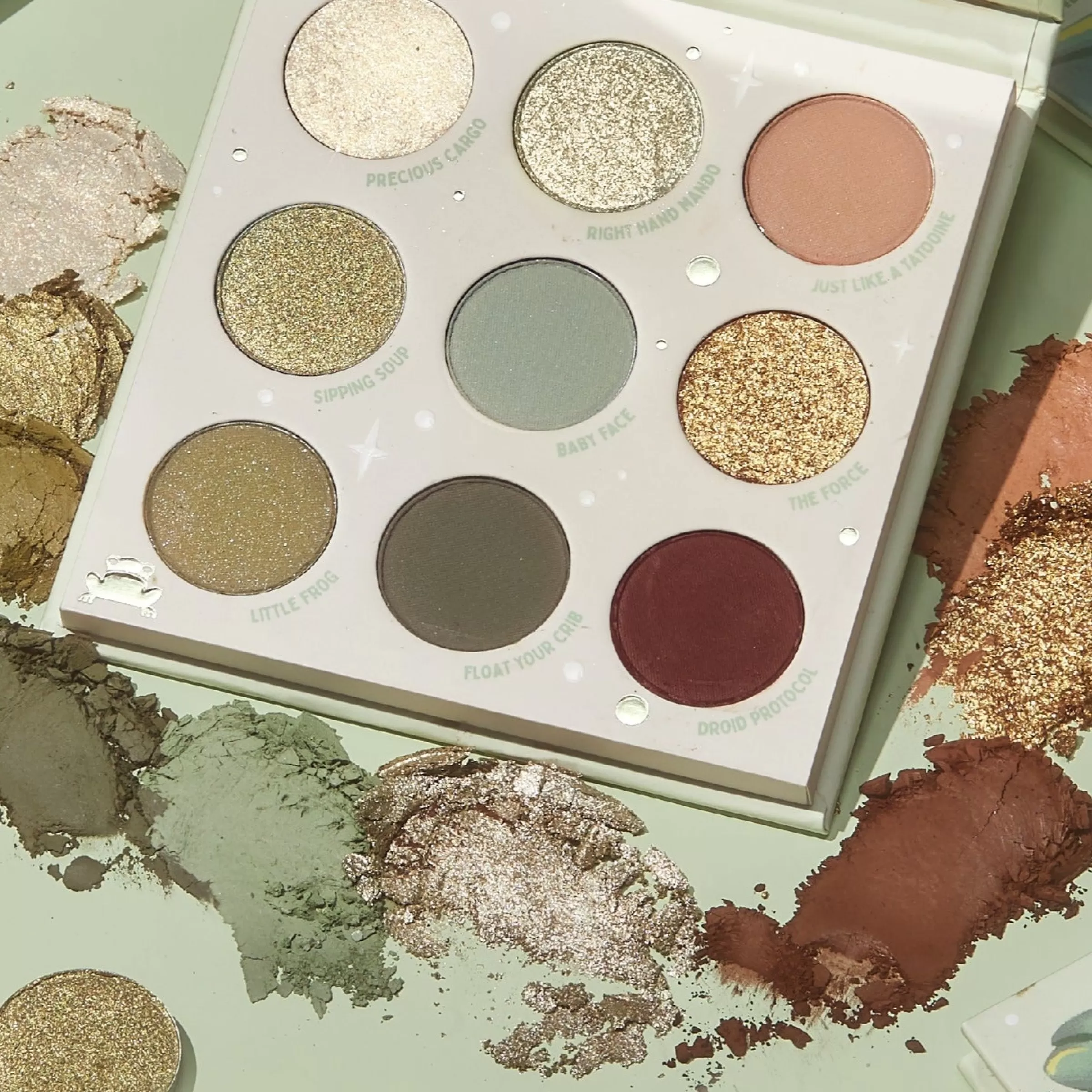 ColourPop Collab Palettes*The Child™ Olive-Tone Shadow Palette