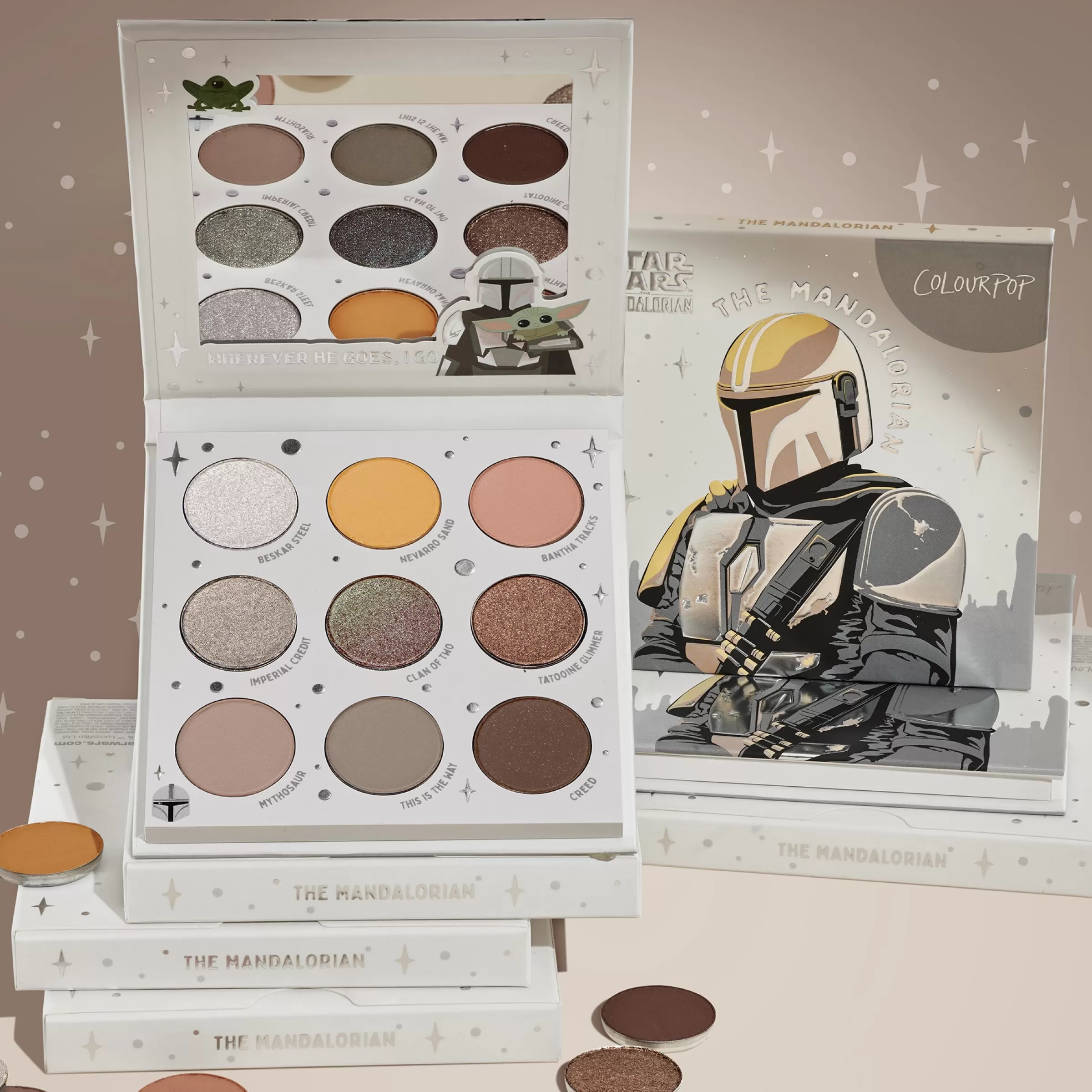 ColourPop Collab Palettes*The Mandalorian™ Pressed Powder Palette