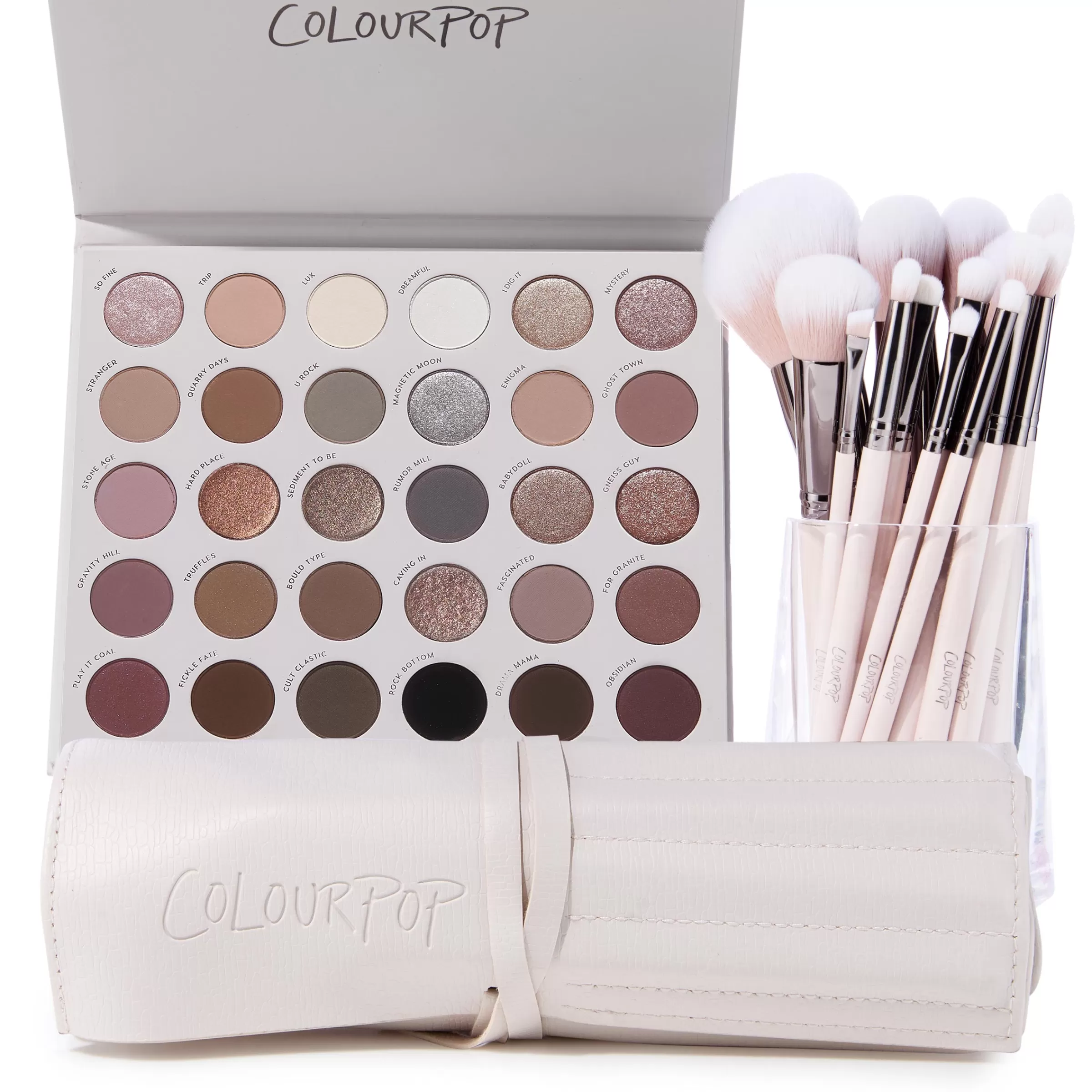 ColourPop Eye Sets*The Ultimate Stunner Shadow Palette & Brush Set