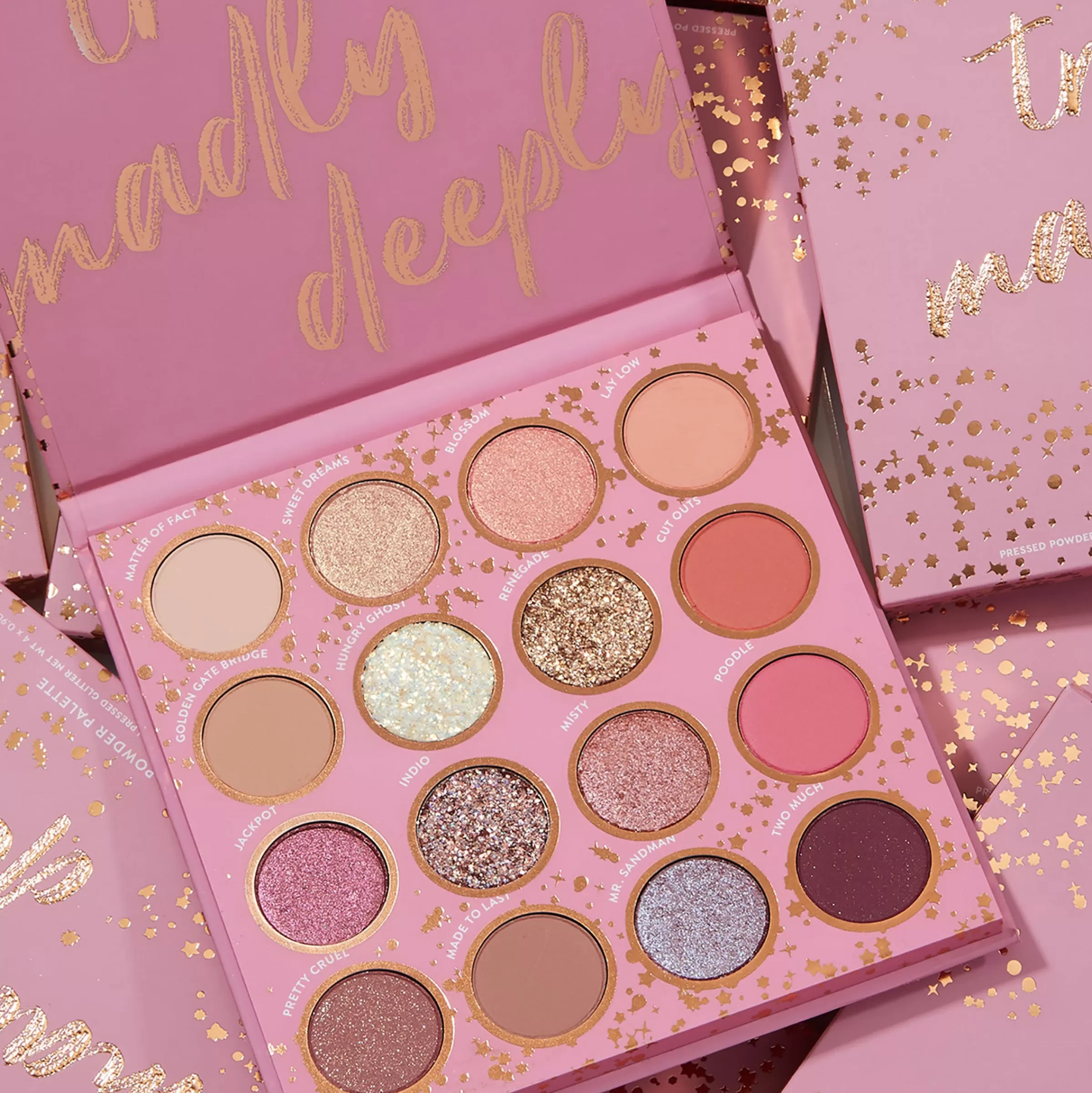 ColourPop Colorful Palettes*Truly Madly Deeply Romantic Powder Palette