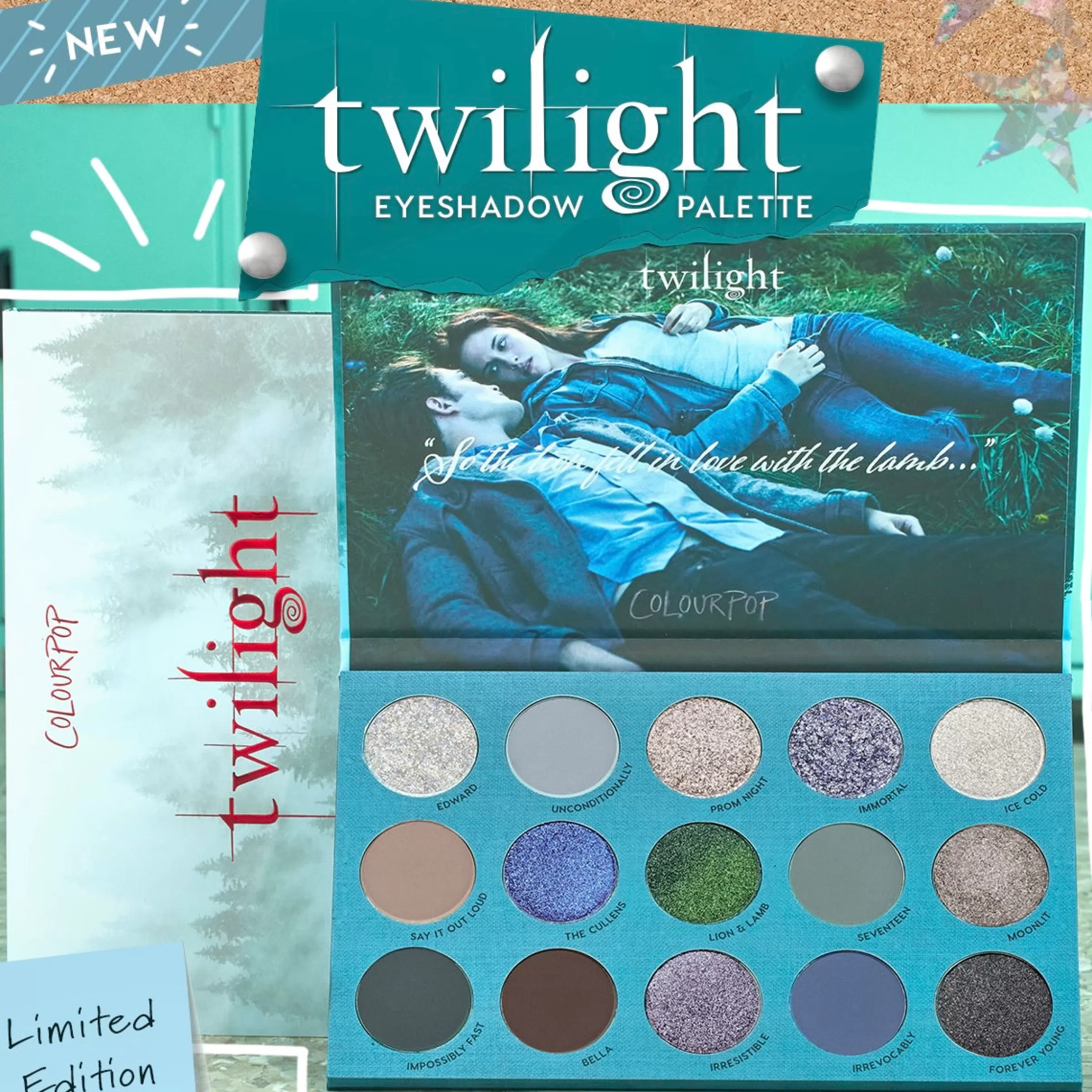 ColourPop Collab Palettes*Twilight Vamp-Themed Powder Palette