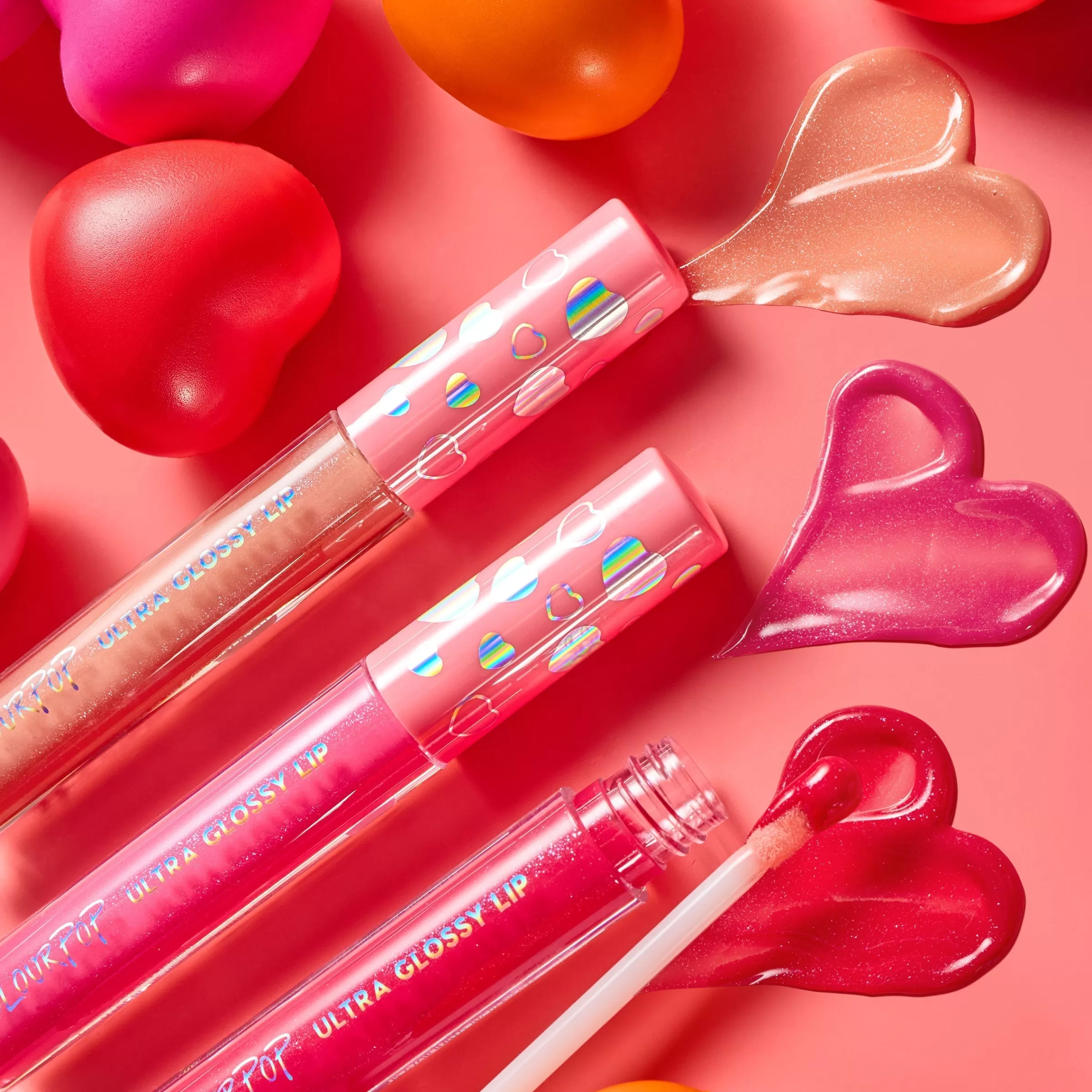 ColourPop Lip Gloss & Lip Oil | Lip Sets*Valentine’s Kiss Ultra Glossy Lip Trio