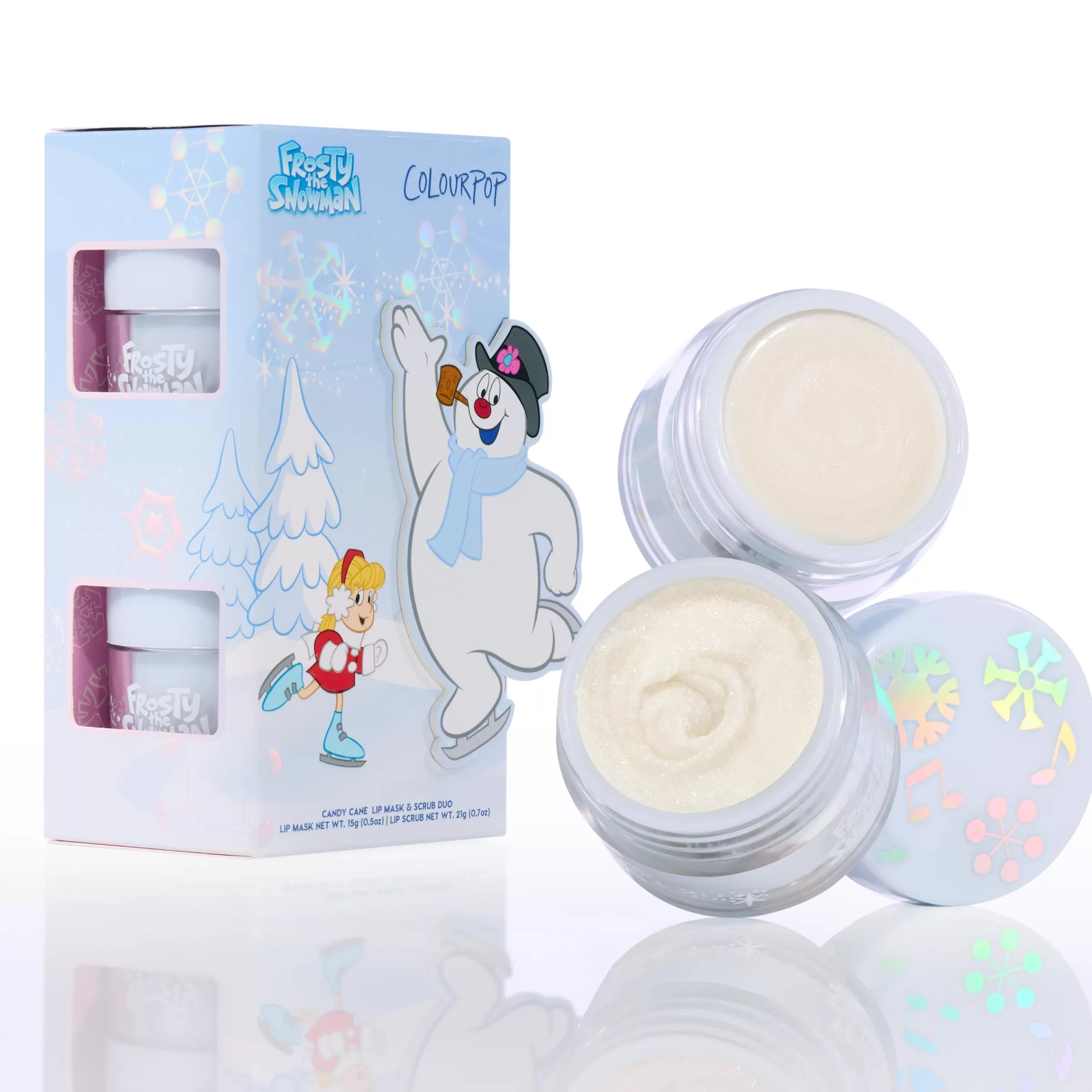 ColourPop Lip Care*Welcome to the North Pole Candy cane lipcare duo